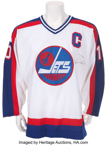 The Jersey History of the Winnipeg Jets 