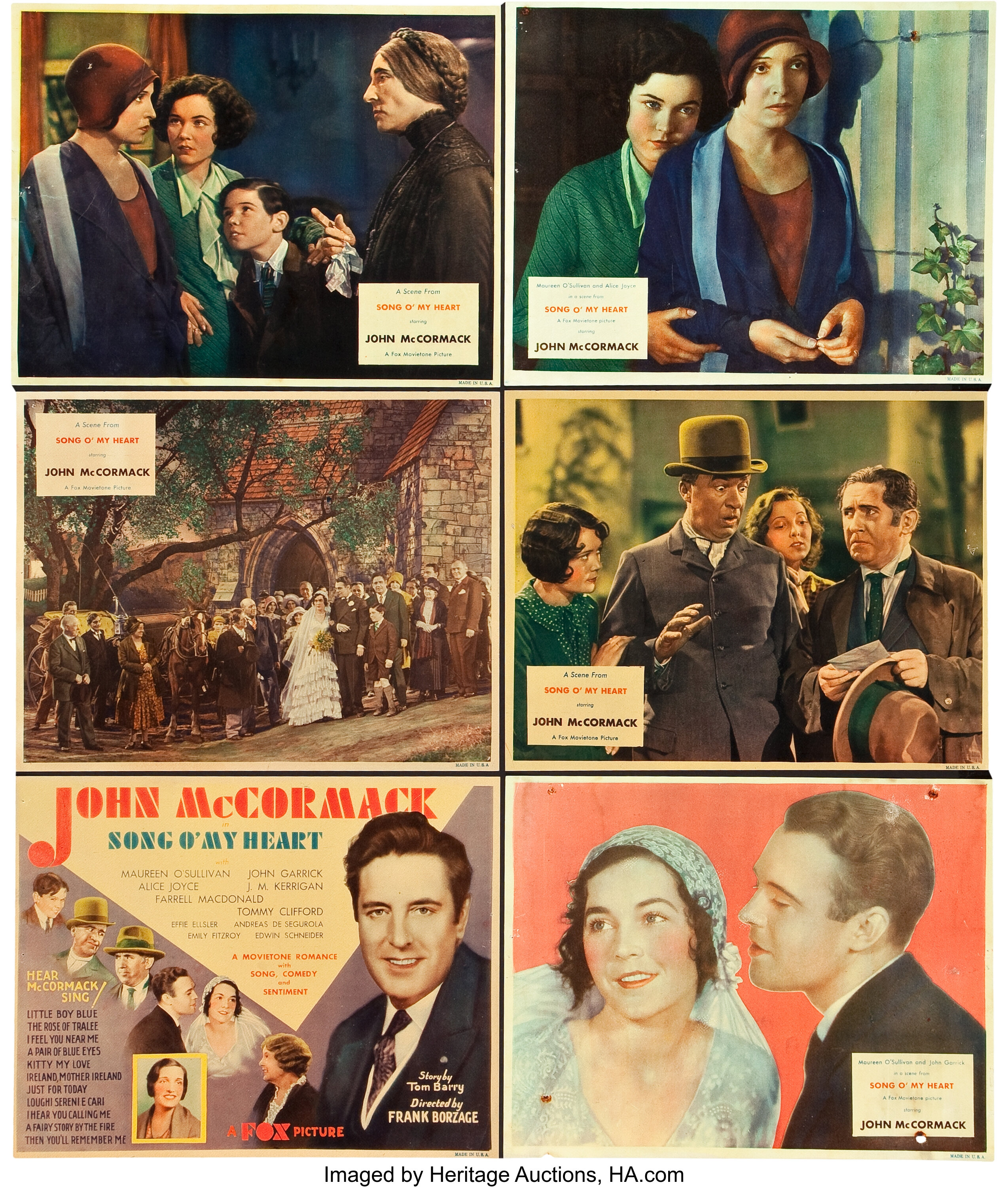 Song O My Heart Fox 1930 Title Lobby Card And Lobby Cards 5