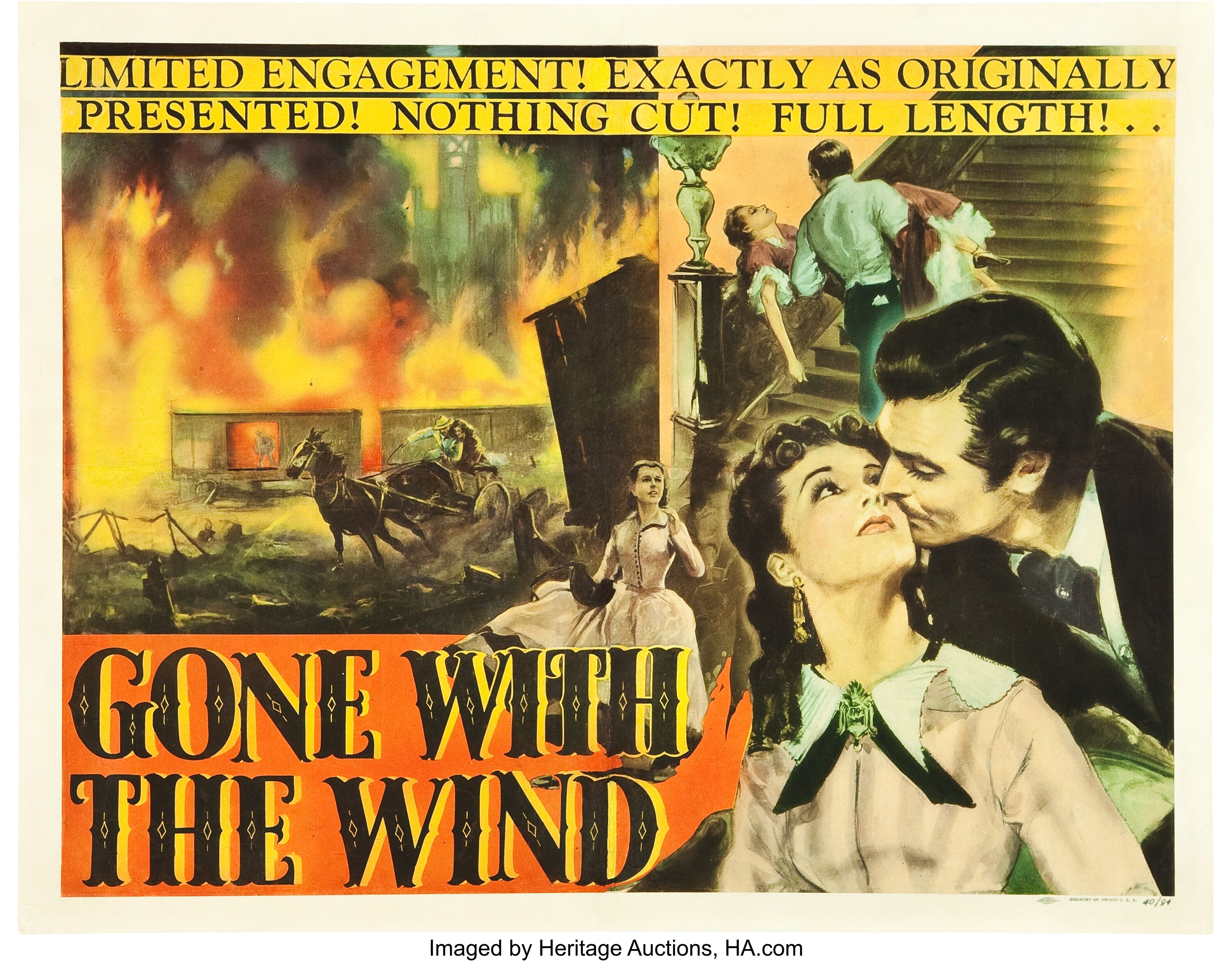 gone with the wind poster 1939