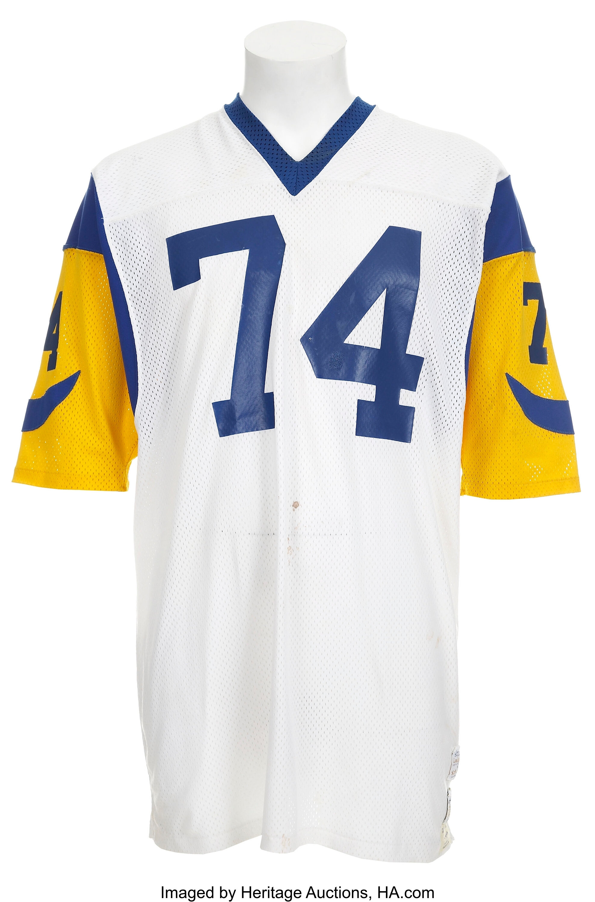 Merlin Olsen Los Angeles Rams Vintage Style Jersey – Best Sports Jerseys