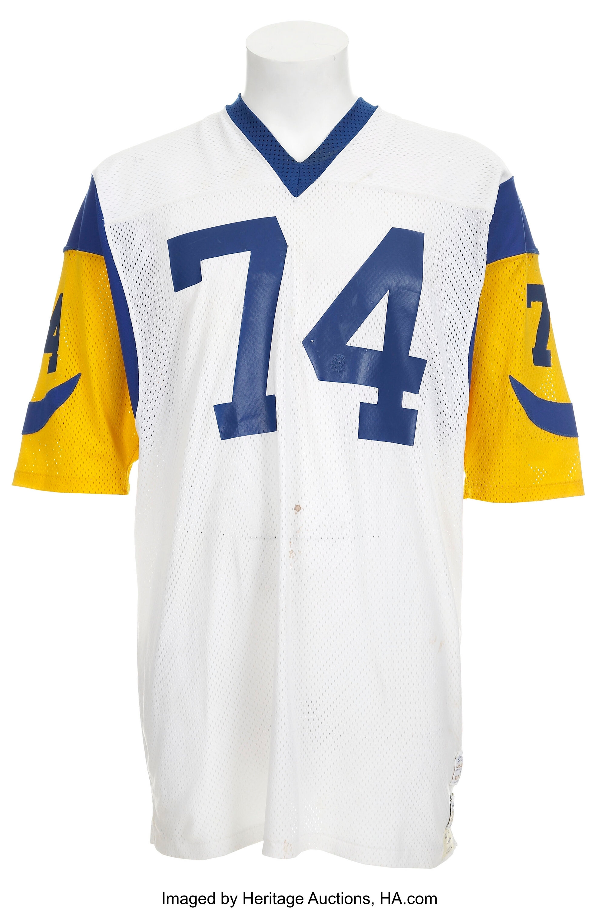 Merlin Olsen Los Angeles Rams Throwback Jersey – Best Sports Jerseys