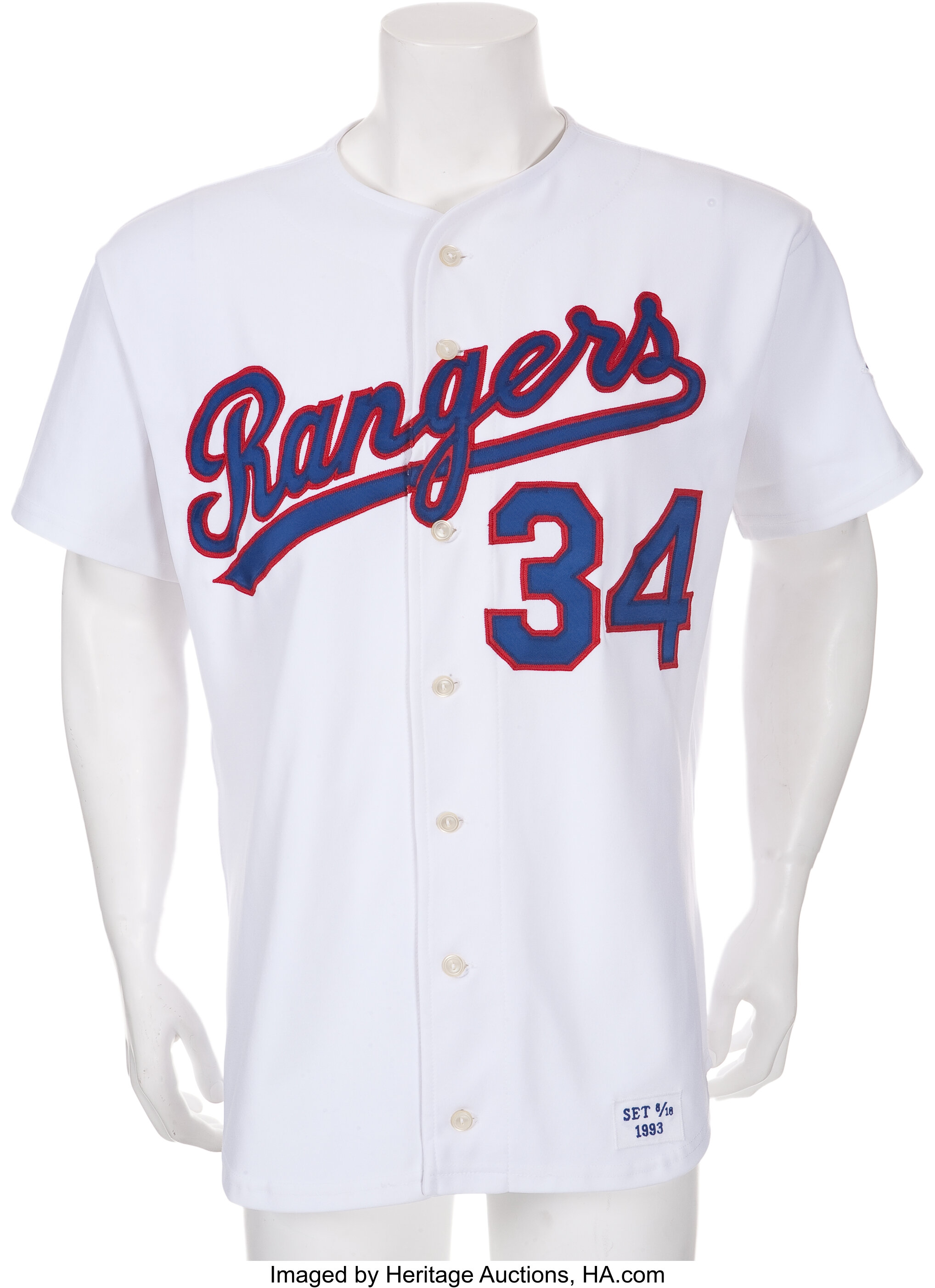Shirts, Texas Rangers Nolan Ryan White Jersey