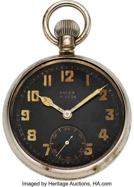 Rolex military pocket watch for clearance sale