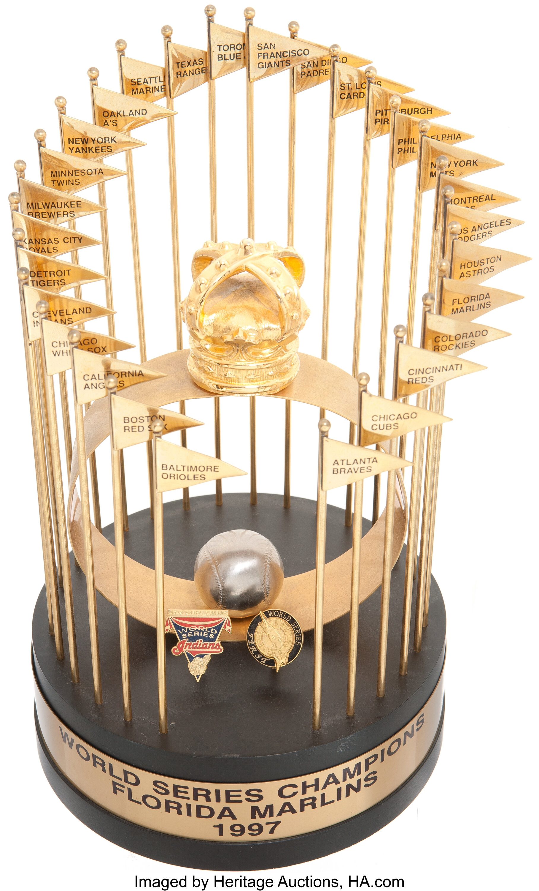 Lot Detail - 1997 Florida Marlins World Series Trophy