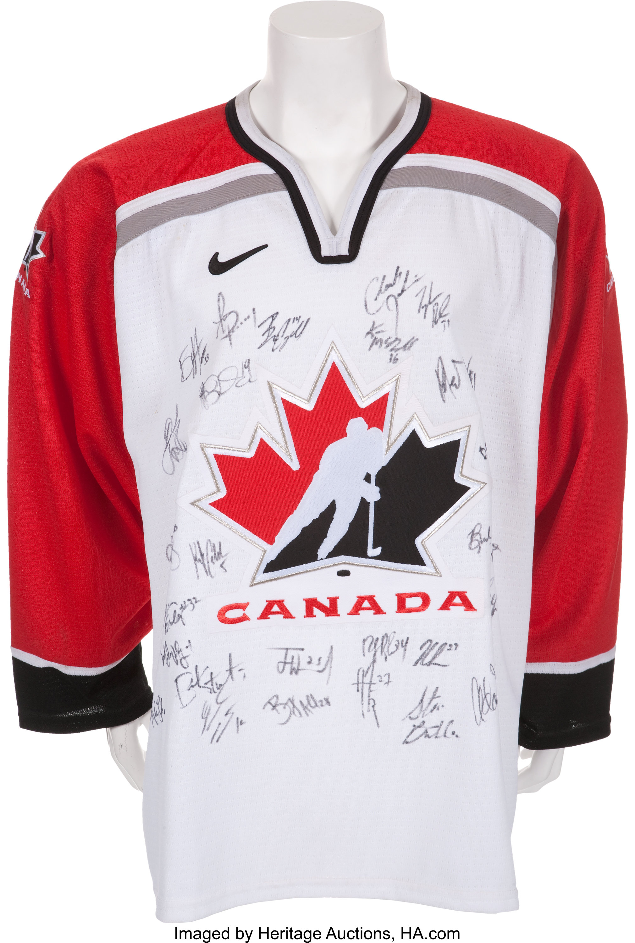Team Canada Ice Hockey Jersey History Clock Canadian Sports Collectible 9  1/4
