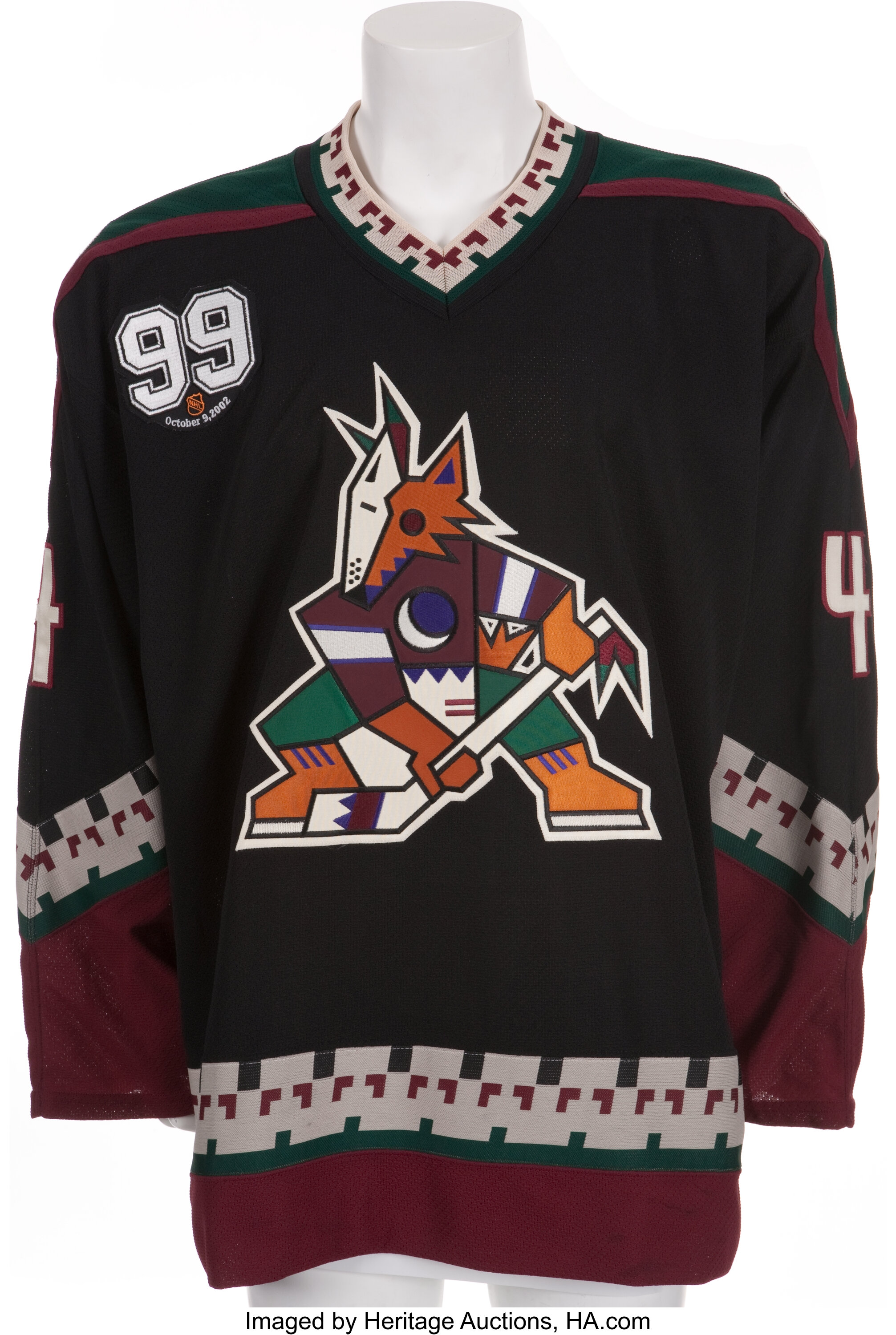 1999-00 PHOENIX COYOTES PRO PLAYER JERSEY (HOME) L