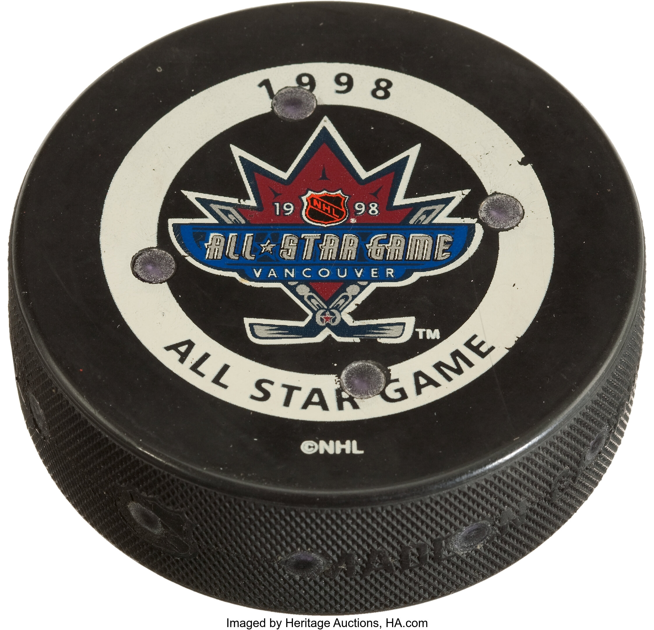 FoxTrax: 1996 NHL All-Star Game Third Period Highlights 