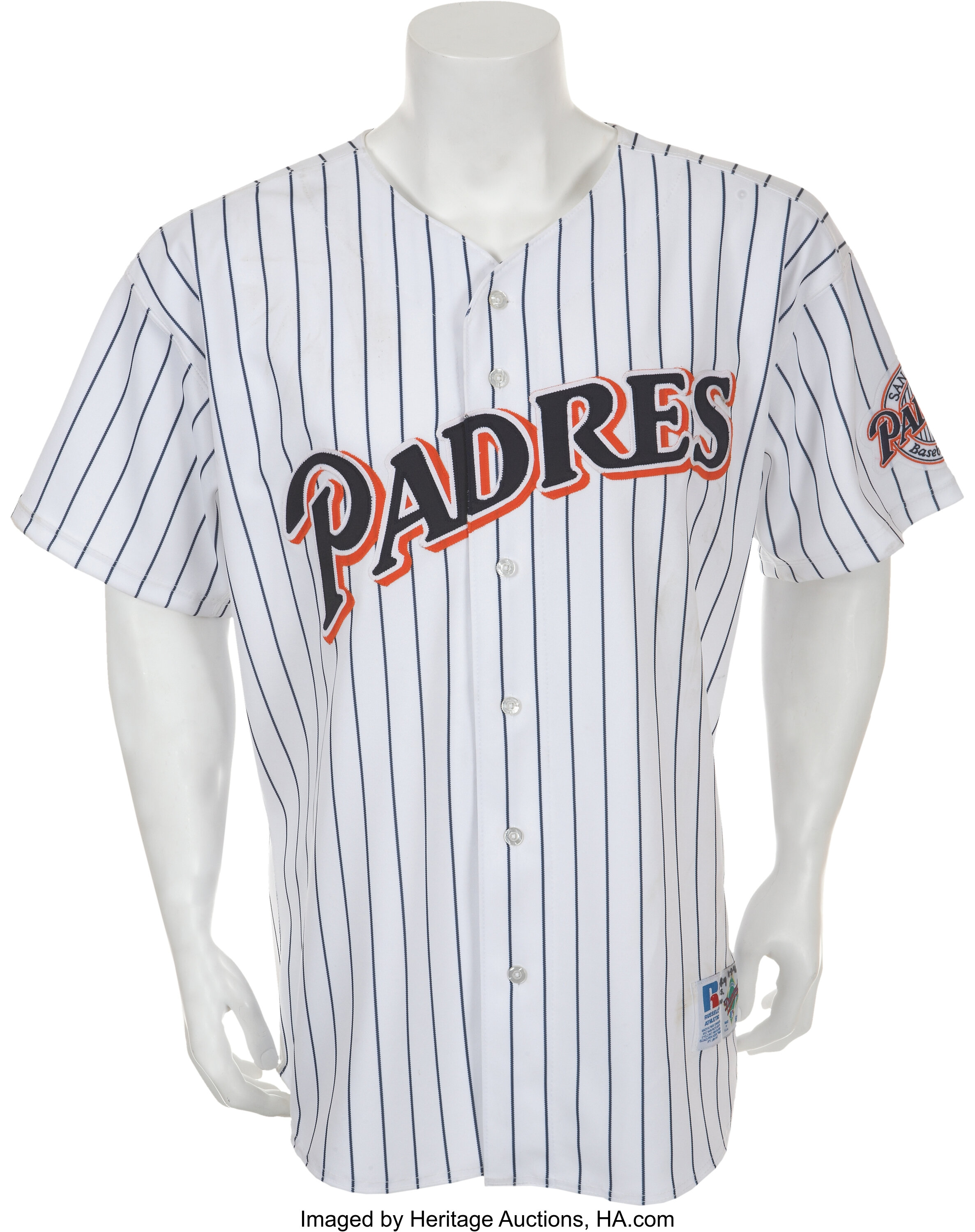 1998 Tony Gwynn Hit #2849 Game Worn San Diego Padres Jersey