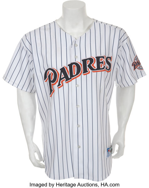 Lot Detail - 1998 Tony Gwynn Game Used and Signed San Diego Padres Road  Jersey (JSA)