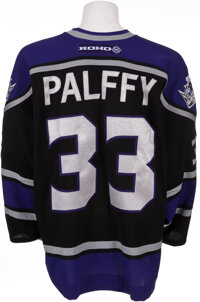 1994 Ziggy Palffy New York Islanders Game Worn Jersey - Photo Match