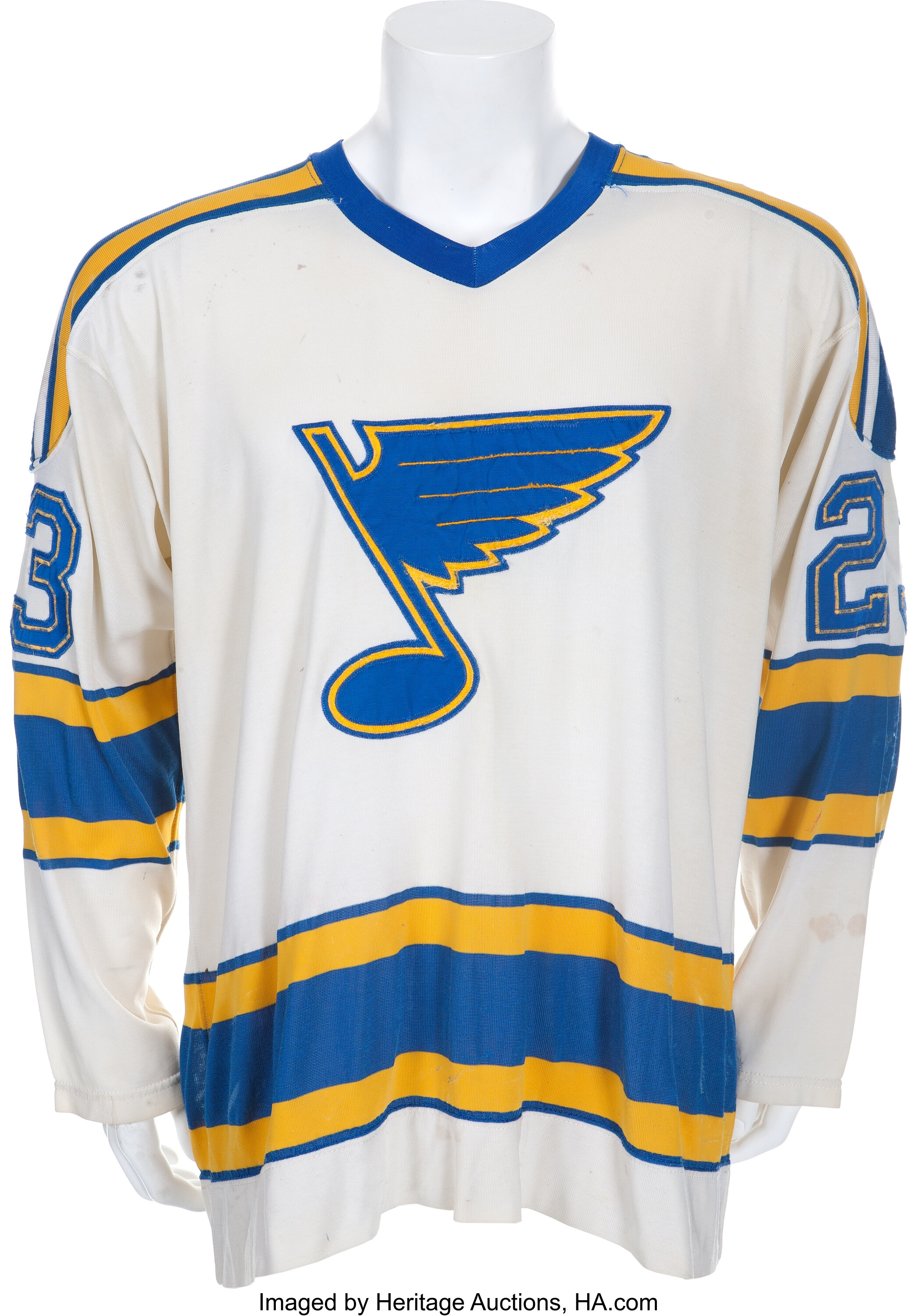 St louis sale blues jersey history