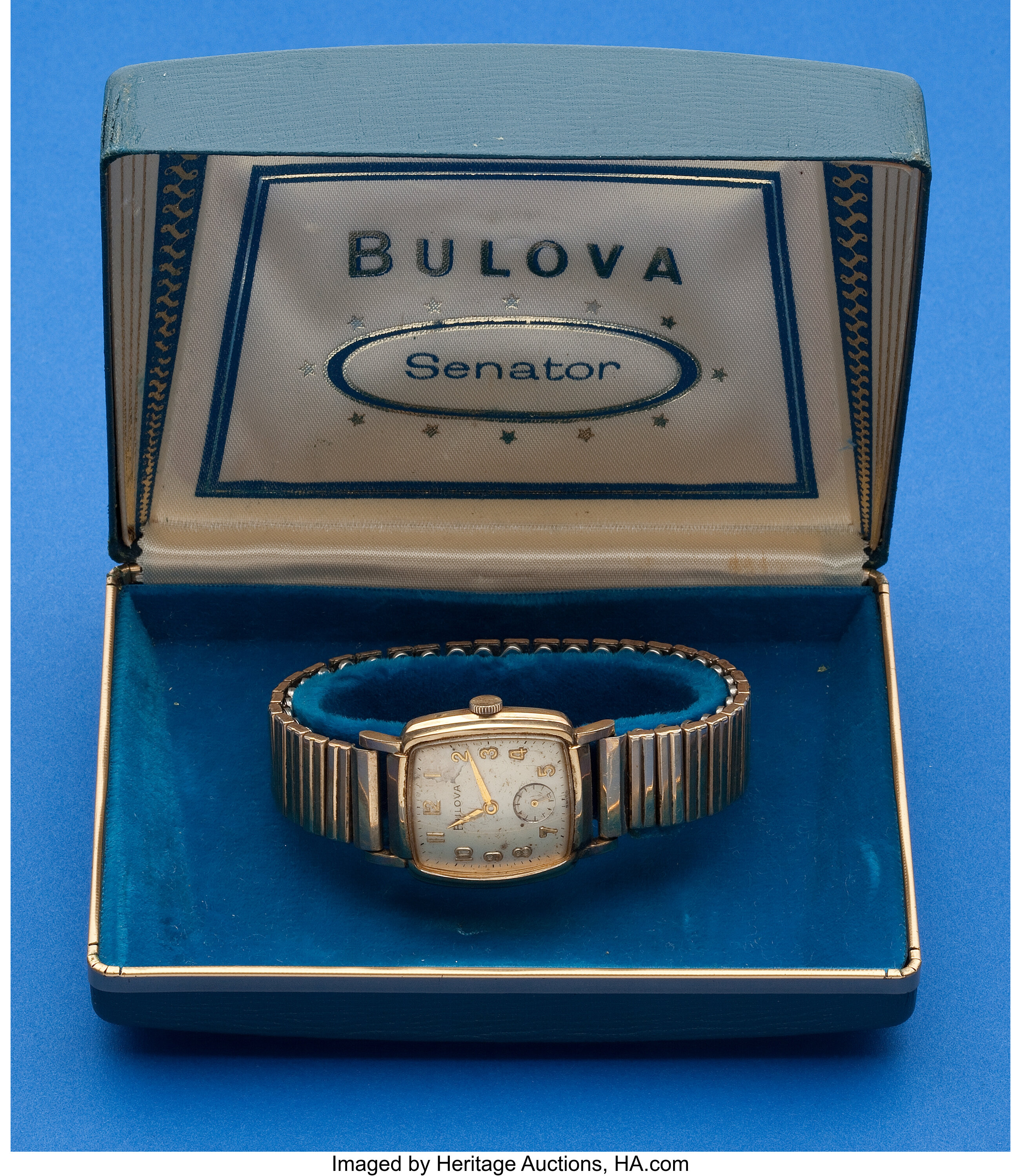 Bulova Senator, Original Box. ... Timepieces | Lot #72012 | Heritage ...