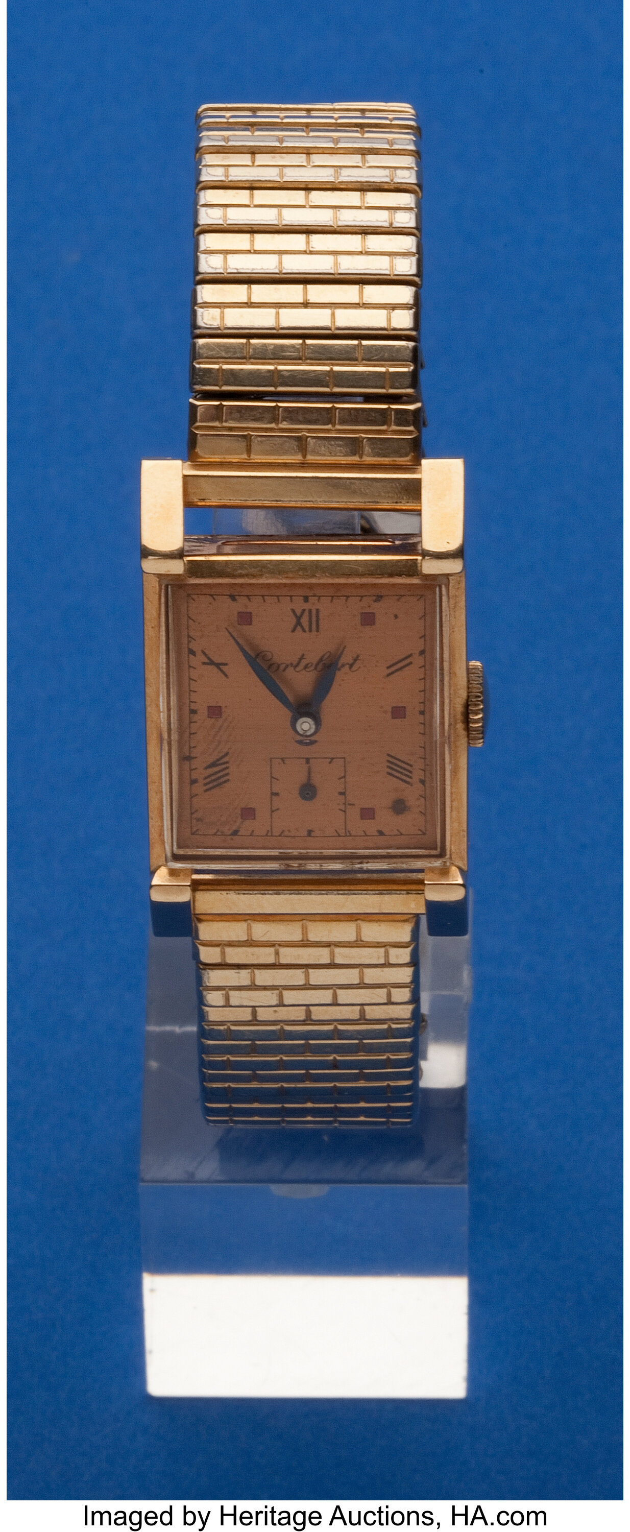 Cortebert, 14k Gold Vintage Wristwatch. ... Timepieces | Lot #72090 ...