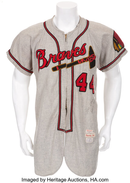 Hank Aaron Jersey, Authentic Braves Hank Aaron Jerseys & Uniform - Braves  Store