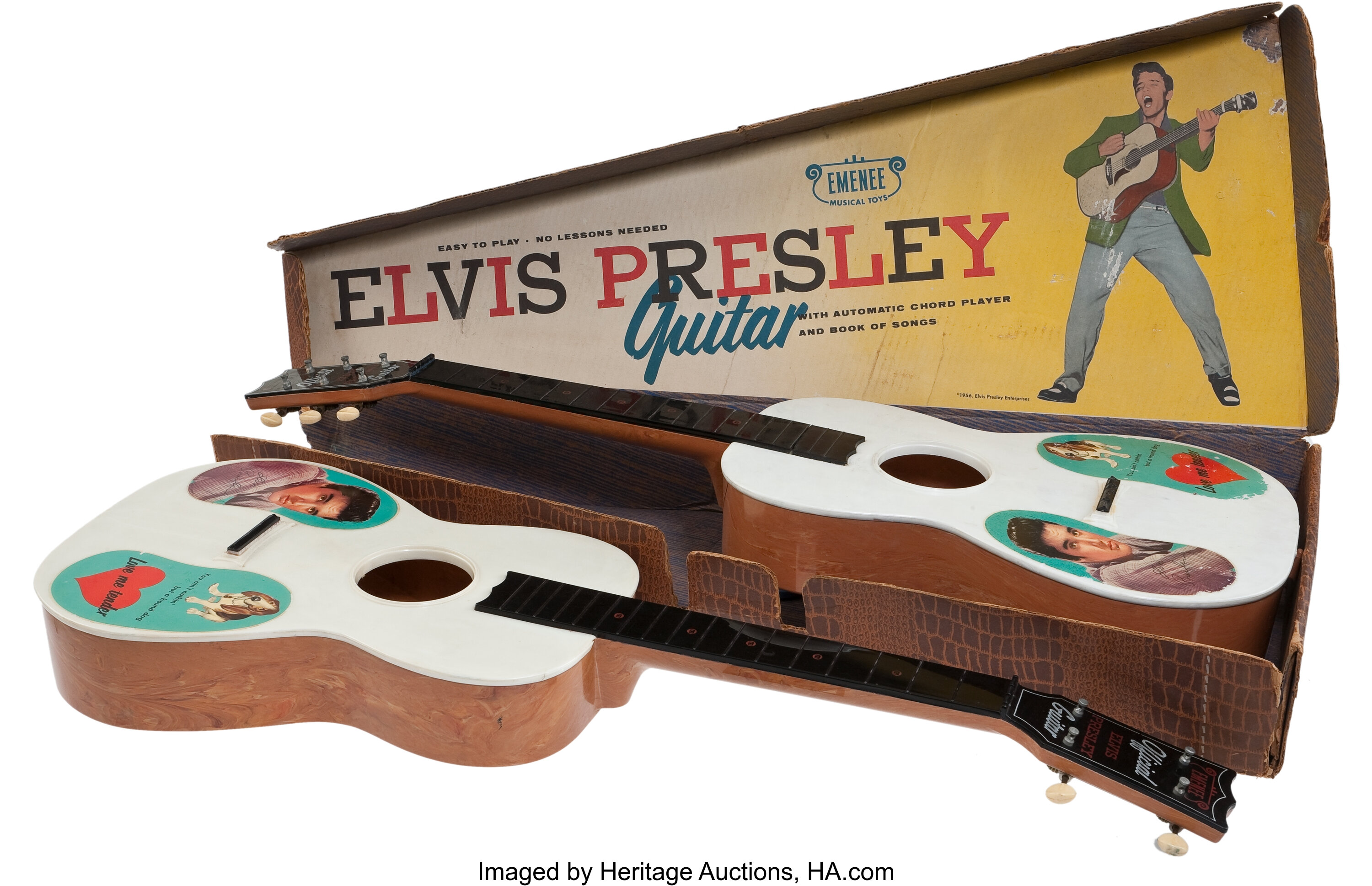 Elvis Presley jewelry, guitar up for auction