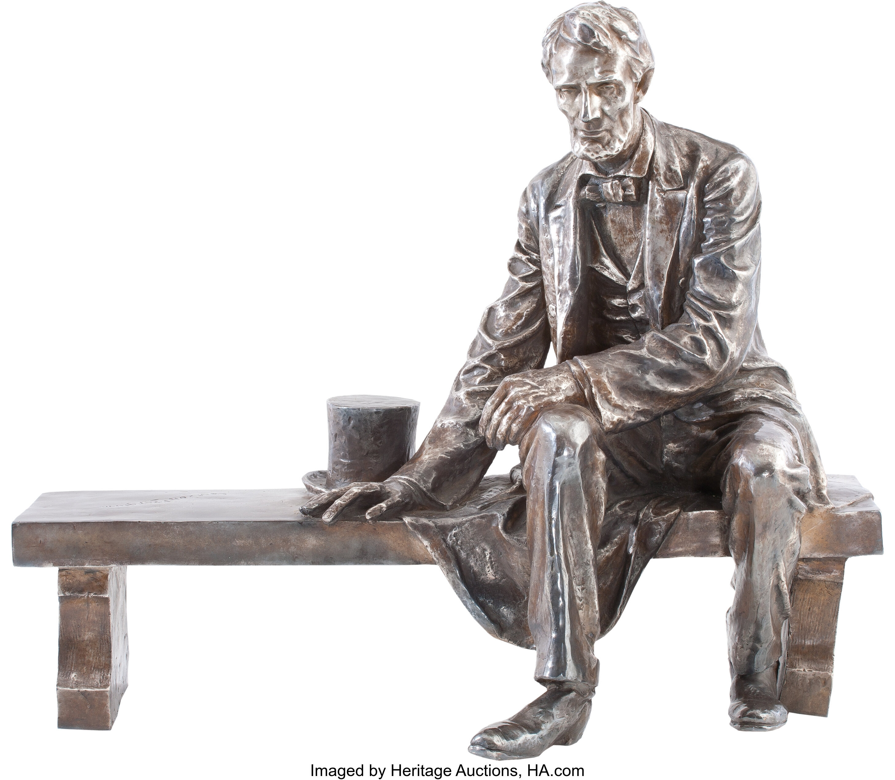 abraham lincoln sitting statue