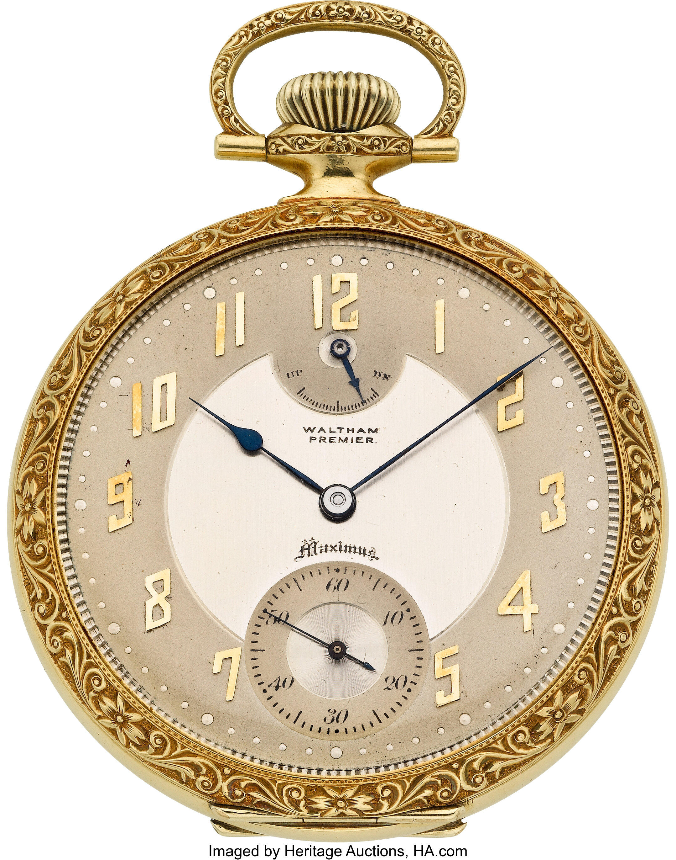 waltham premier pocket watch