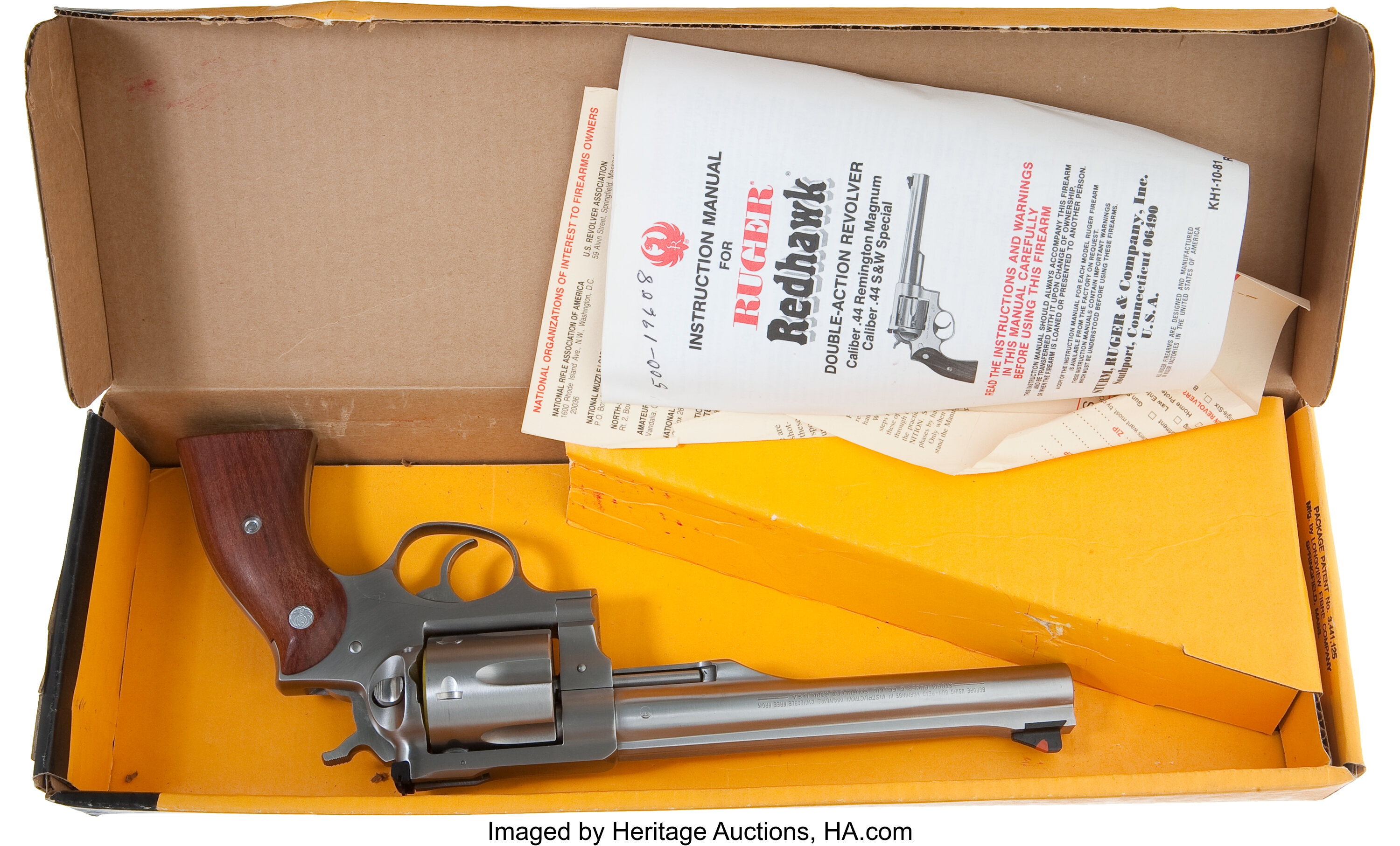 Ruger Redhawk Serial Numbers