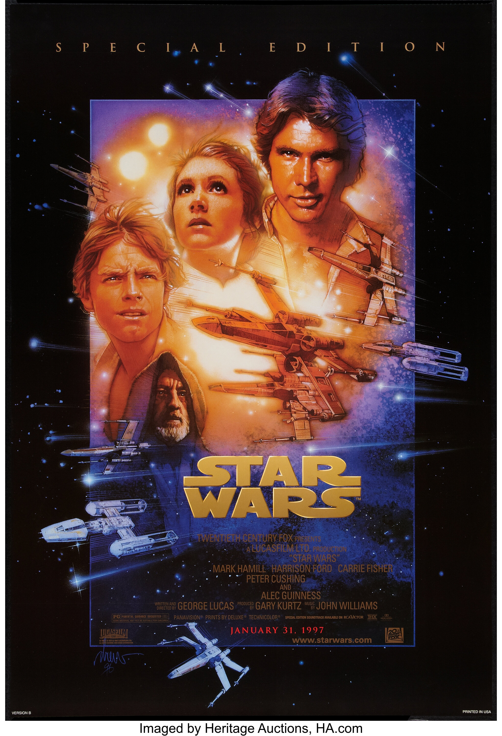 star wars trilogy special edition poster