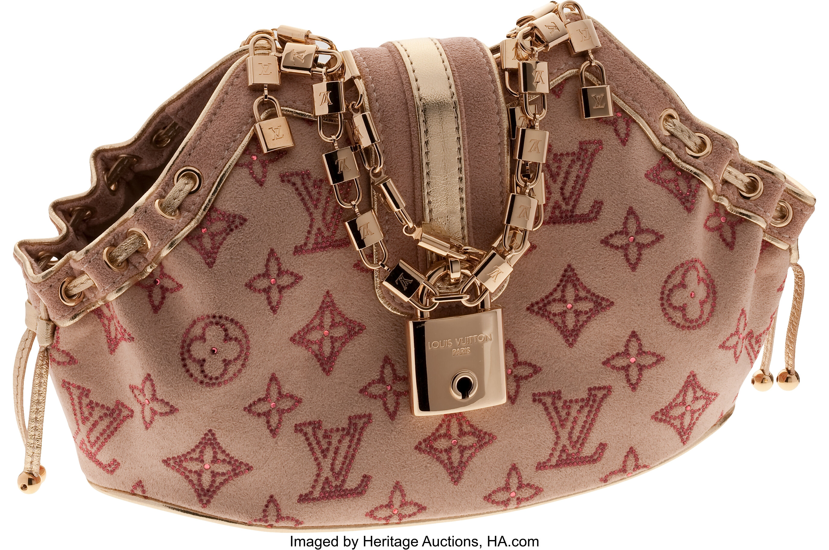 Louis Vuitton Theda PM Swarovski Strass Rose, 2004 Les