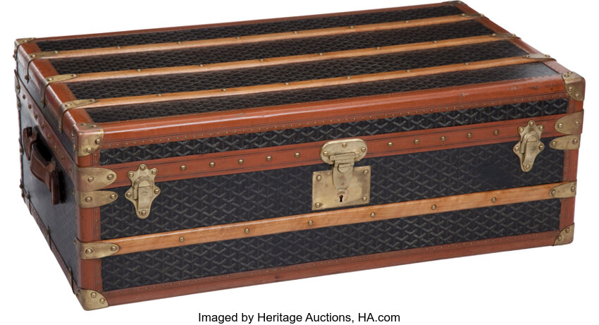 Rare Vintage GOYARD Luggage Trunk