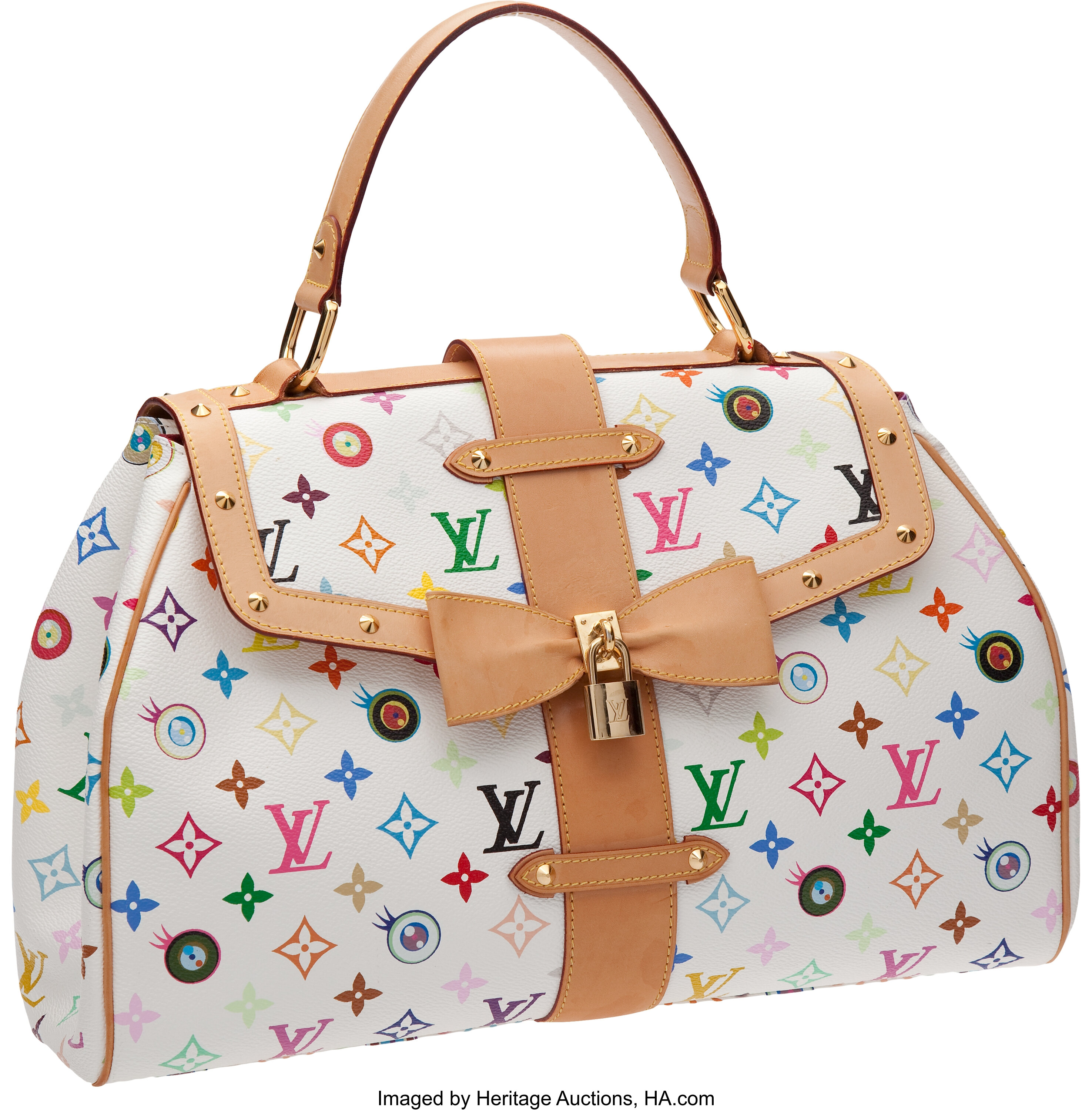 Louis Vuitton, monogram multicolore - white by Takashi Murakami on artnet