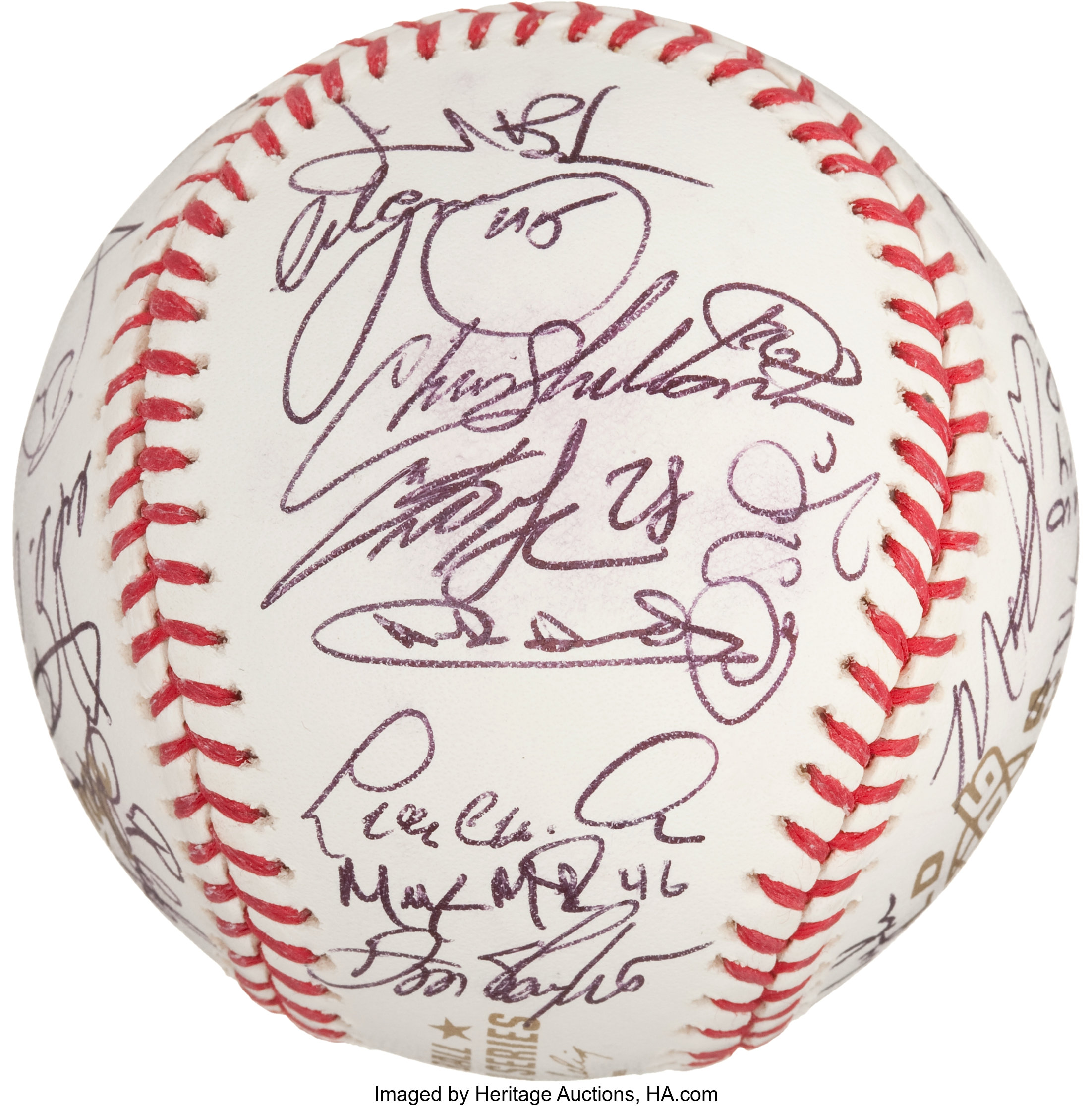 Detroit Tigers Jim Leyland 2006 World Series Autographed Baseball