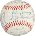 1946 Boston Red Sox Team Signed Baseball. .  Baseball, Lot #50100