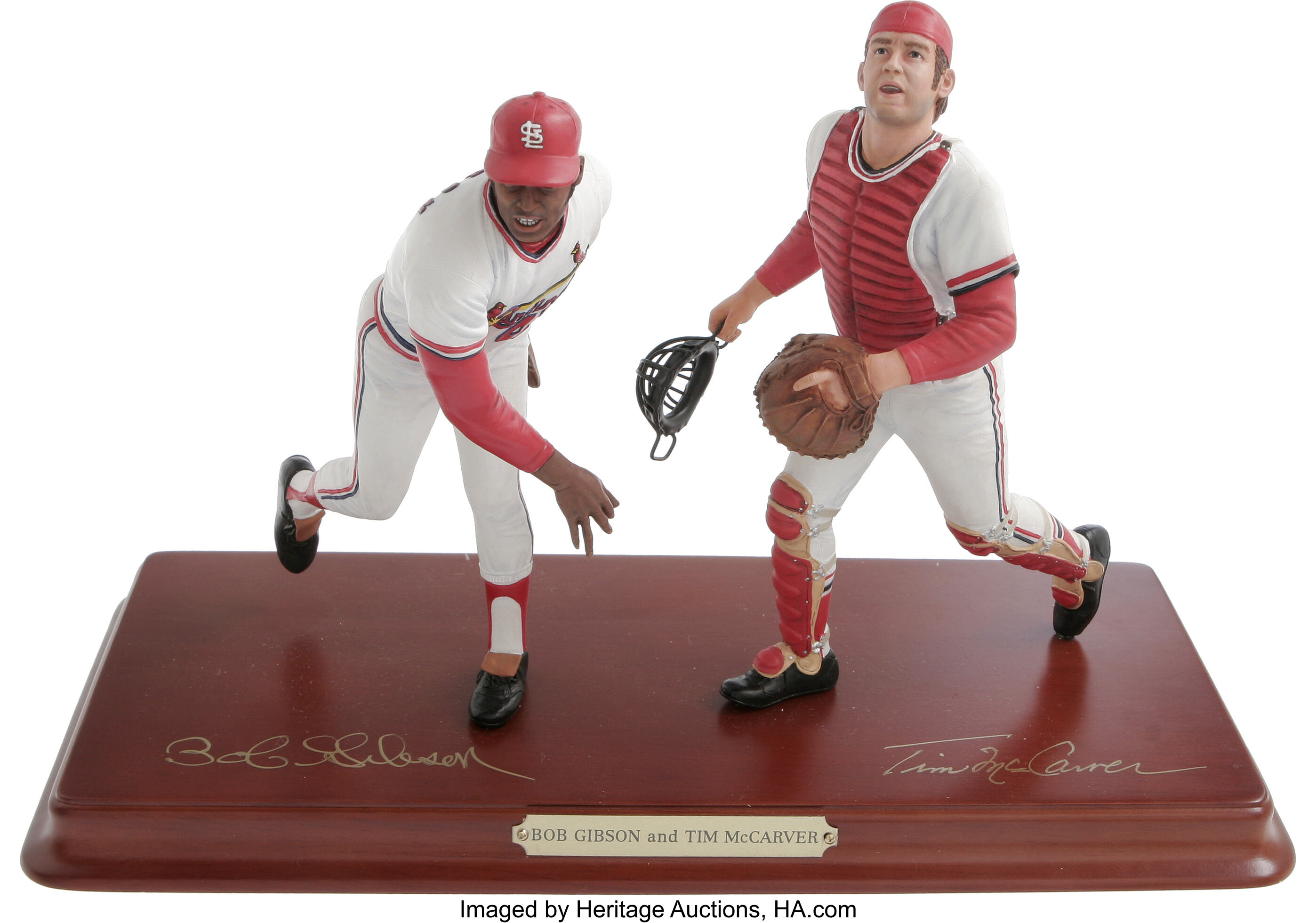 When did Tim McCarver and Bob Gibson play together for the Cardinals?