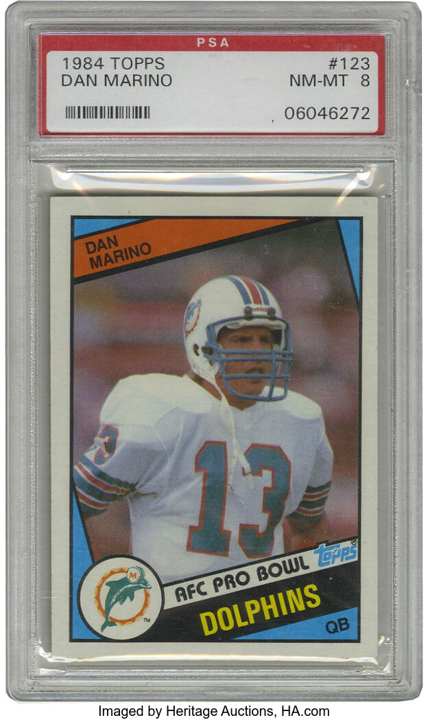 Dan Marino's 1984  Pro Football Hall of Fame