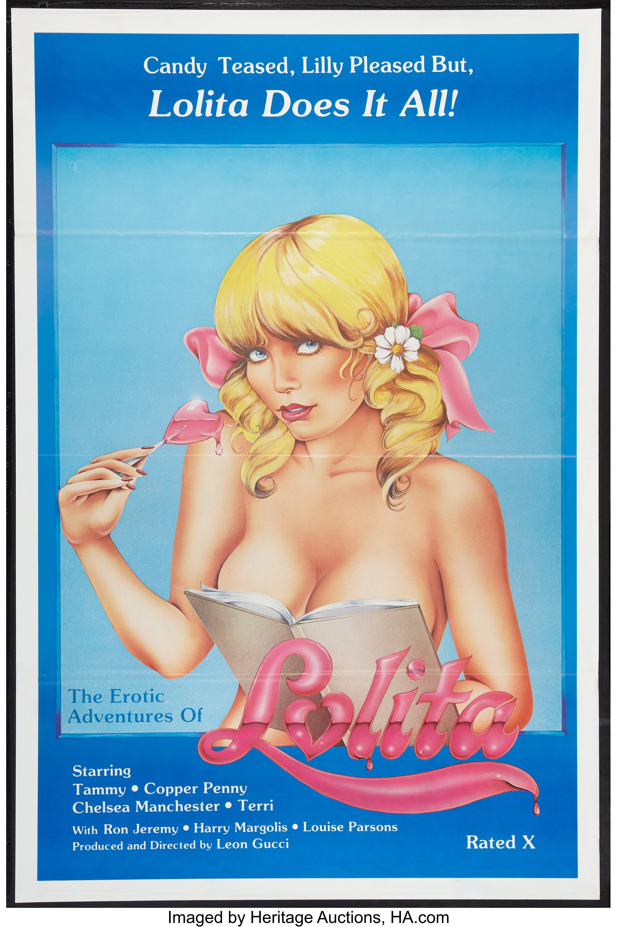 The Erotic Adventures of Lolita Lot (IFII, 1982). One Sheets (2) | Lot  #51124 | Heritage Auctions