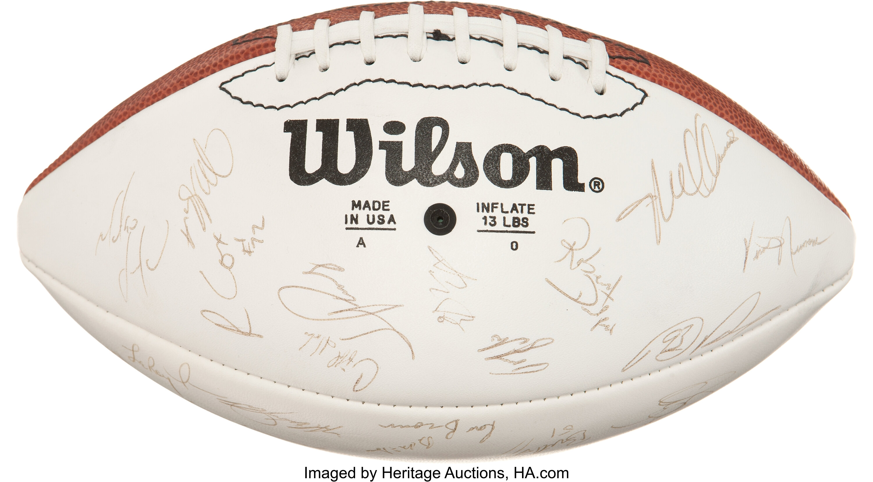 Wilson Los Angeles Rams Autograph Official Size 11'' Football