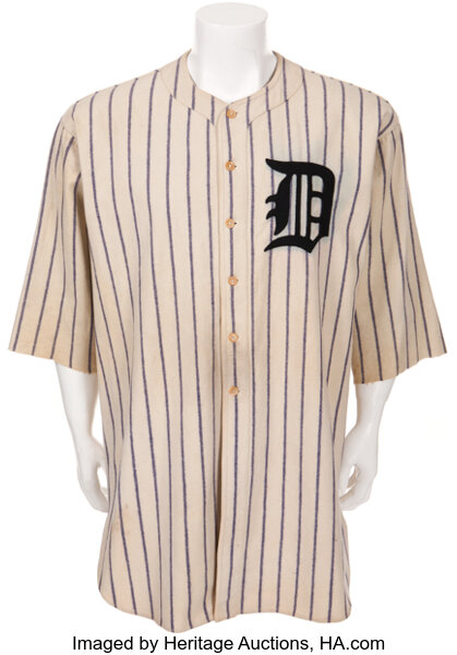 1924-26 Charlie Gehringer Game Worn Detroit Tigers Rookie