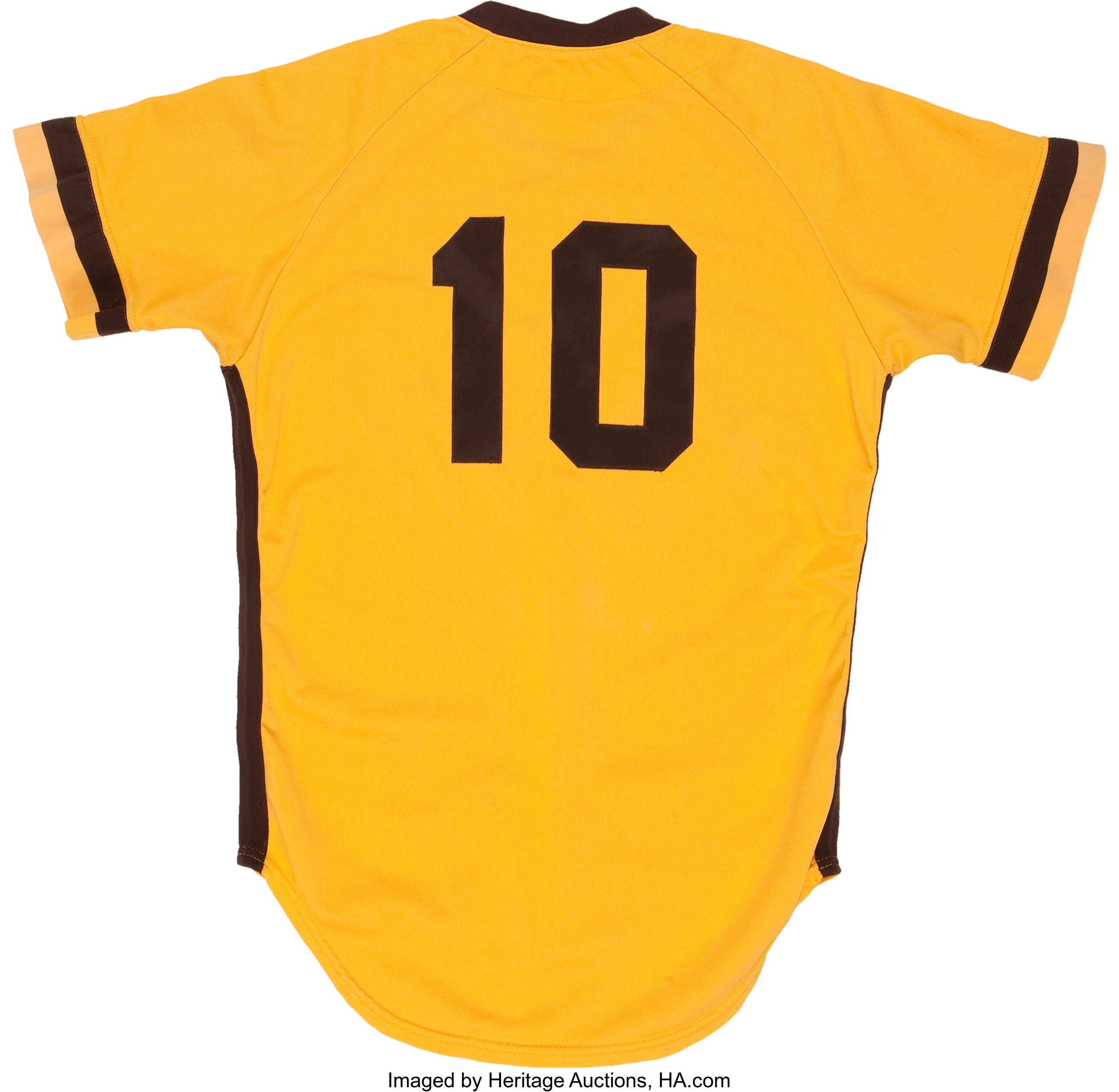 1972 Dave Campbell Game Worn Jersey. Baseball Collectibles, Lot #43134