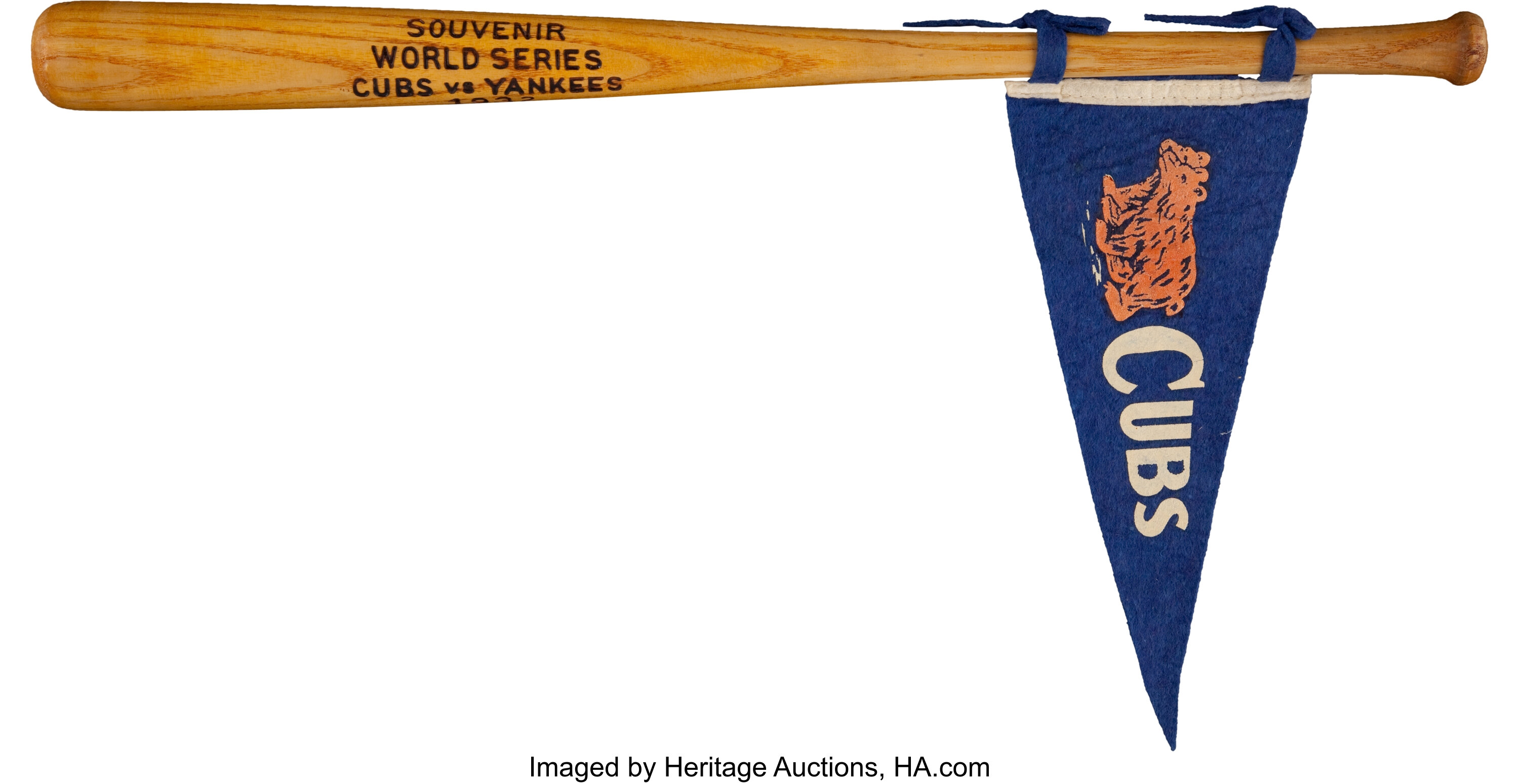 1932 World Series Chicago Cubs vs. New York Yankees Mini Bats Lot, Lot  #44153