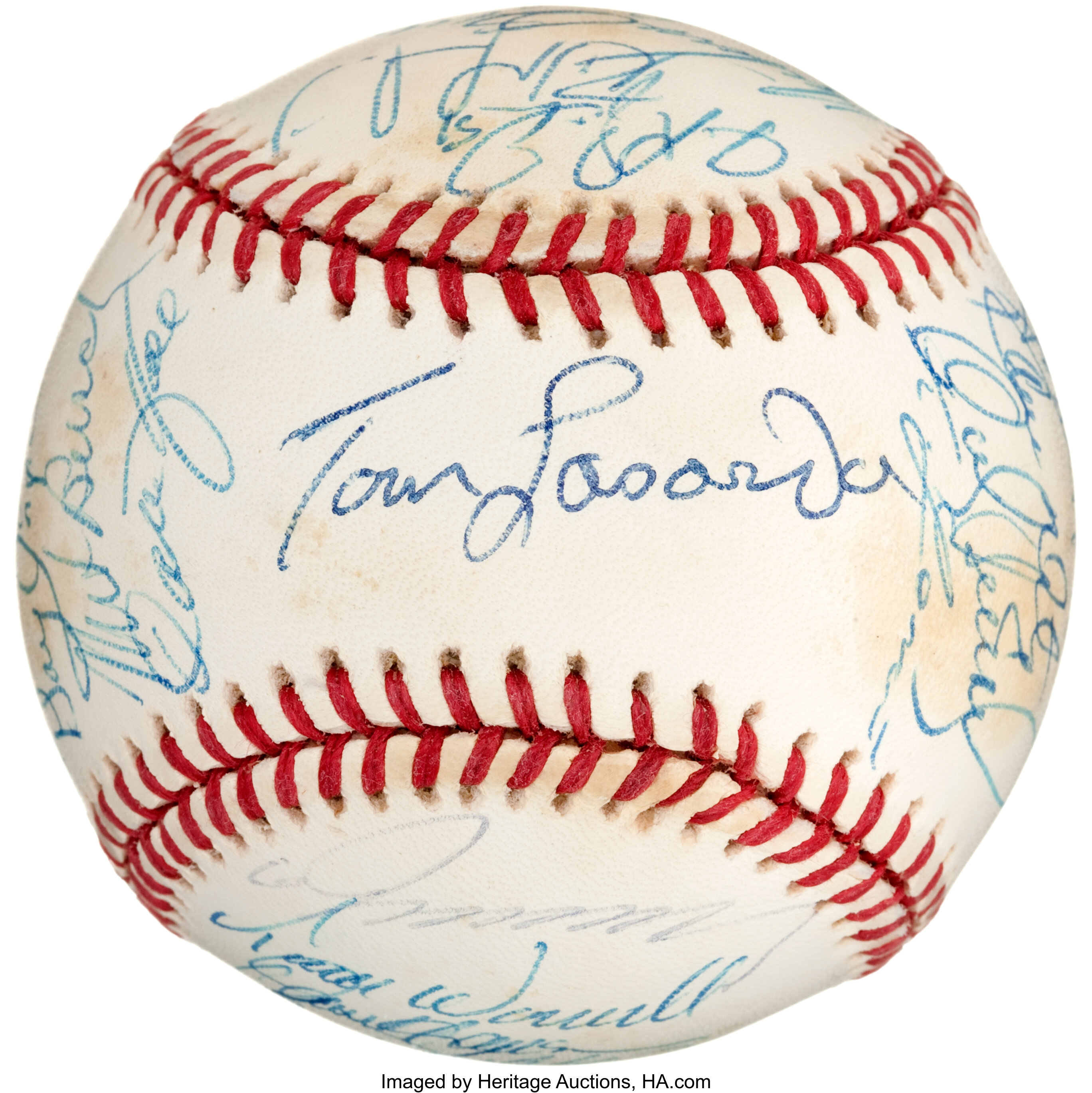 Chan Ho Park autographed Baseball (JSA)