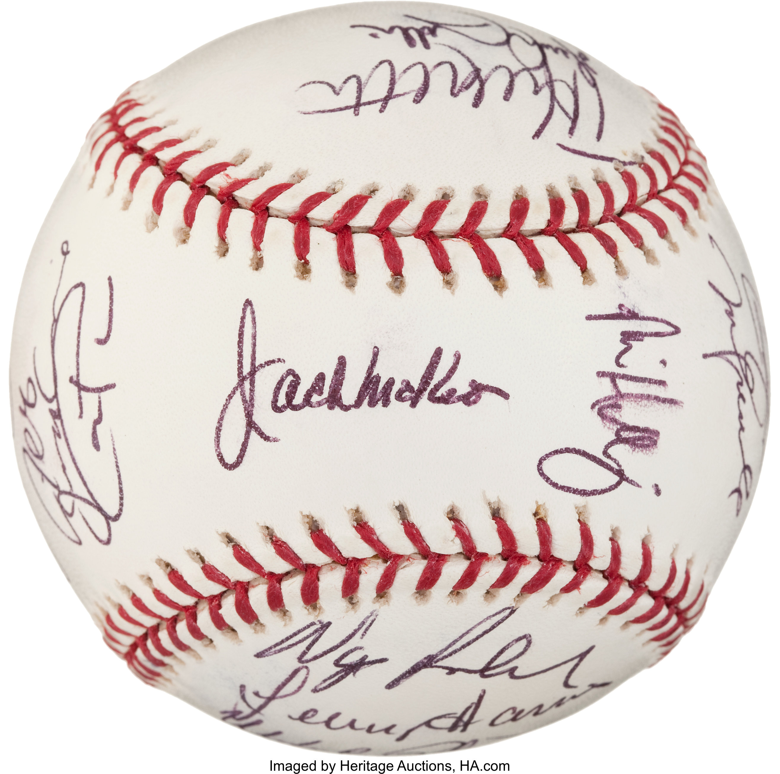 2003 Florida Marlins Team Signed whole team Baseball