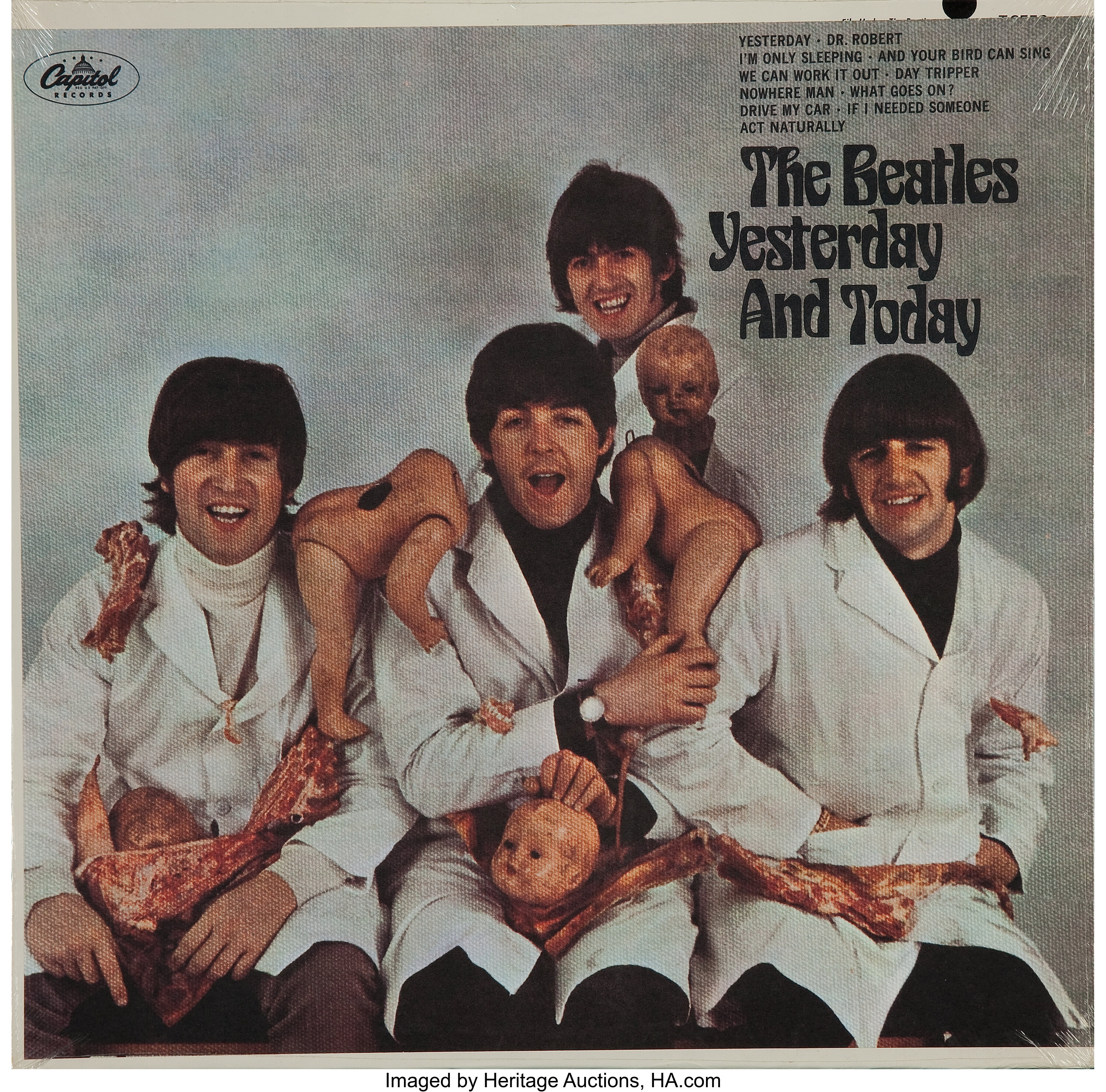 Beatles Yesterday and Today "Butcher Cover" Sealed First State Mono | Lot  #46333 | Heritage Auctions