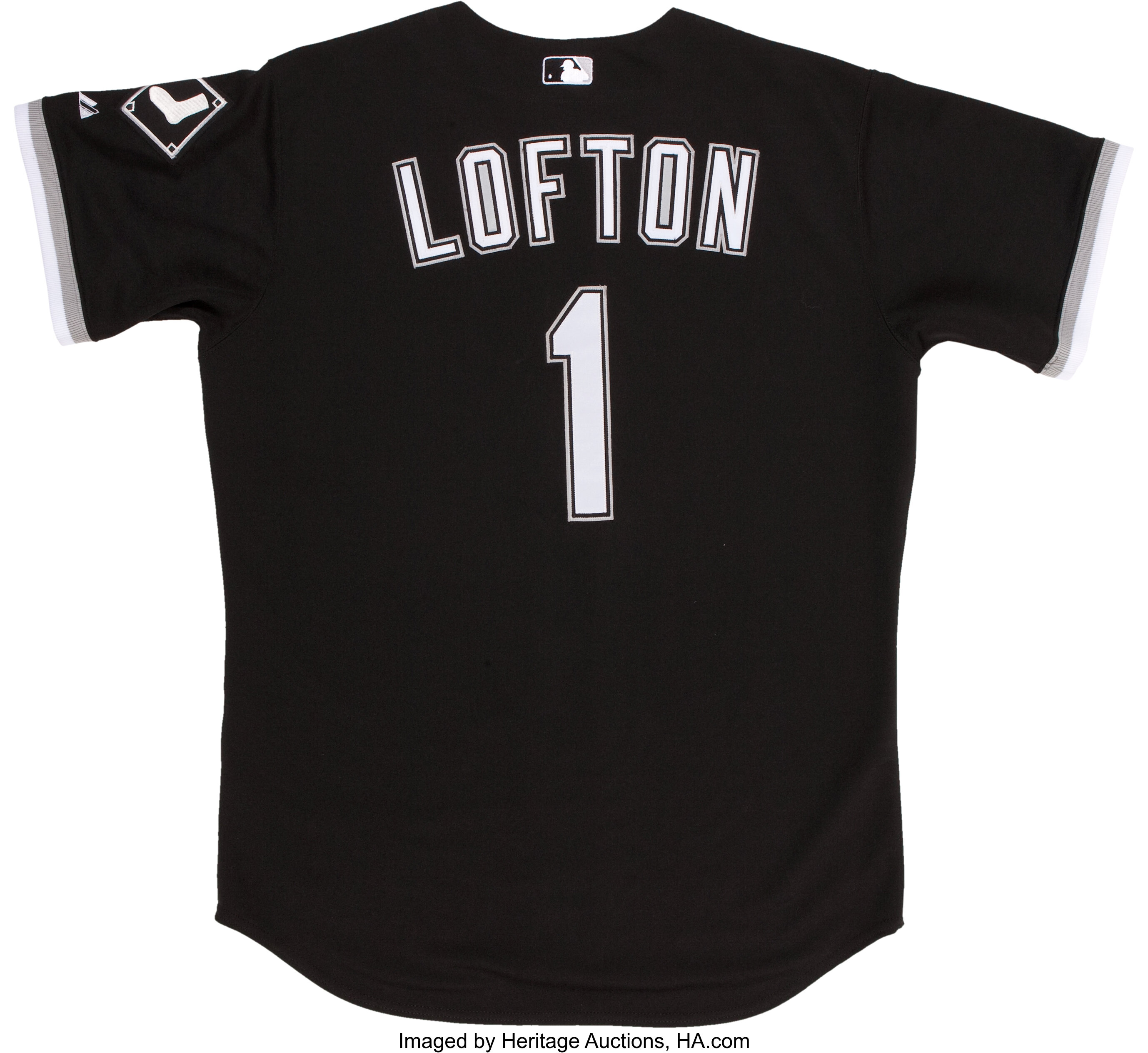 Kenny Lofton Game Worn Jersey. Baseball Collectibles Uniforms, Lot  #44118