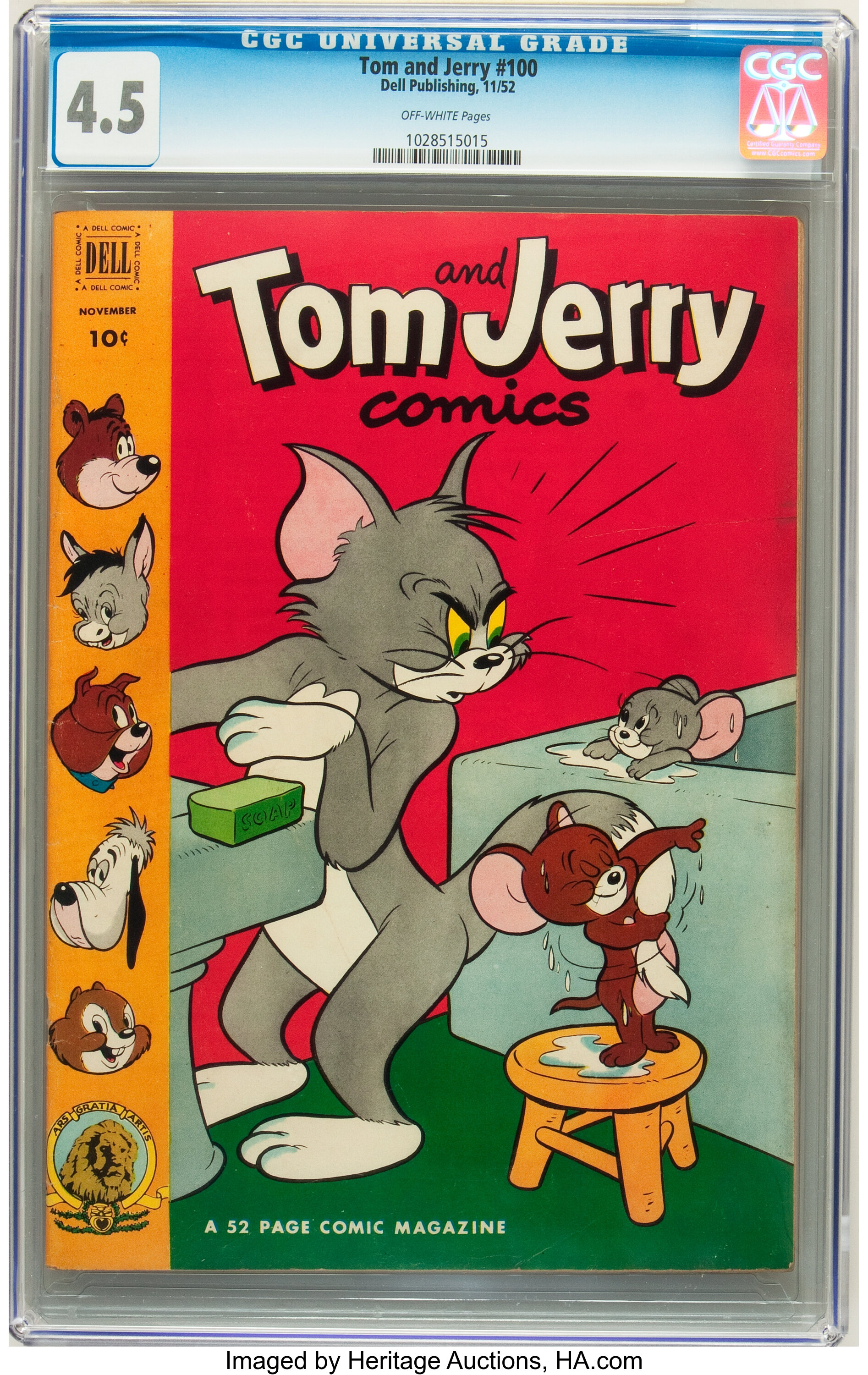 Donald Duck/Tom and Jerry CGC-Graded Group (Gold Key, 1952-73).... | Lot  #15119 | Heritage Auctions