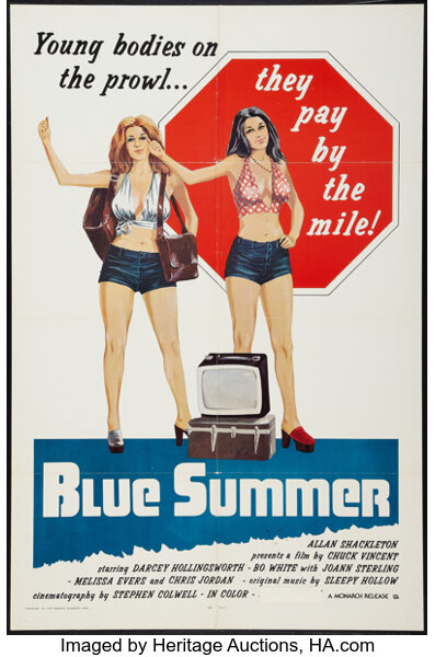 Blue Summer Lot (Monarch, 1973). One Sheets (2) (27