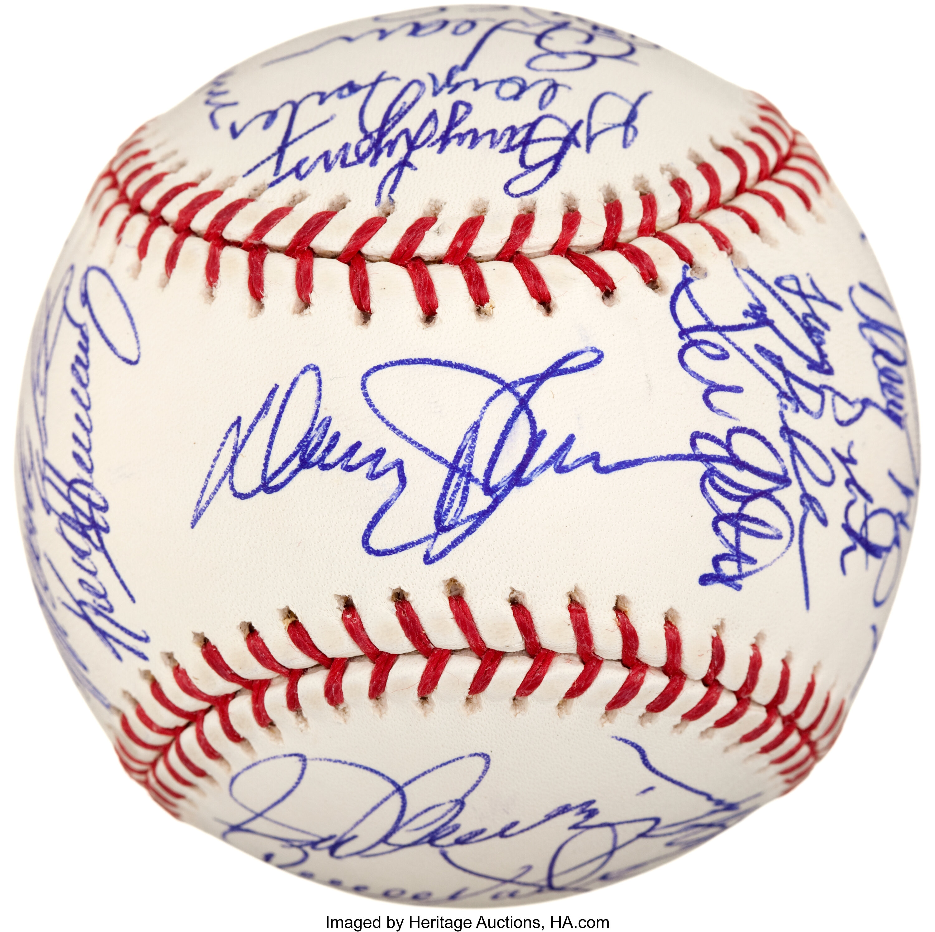 Lot Detail - 1986 New York Mets Team Signed Yearbook Featuring 34  Signatures (JSA)