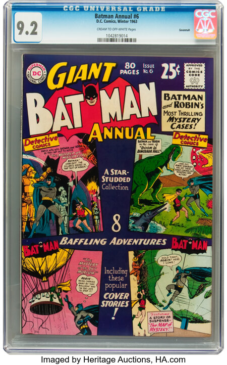 How Much Is Batman Annual #6 Worth? Browse Comic Prices | Heritage Auctions