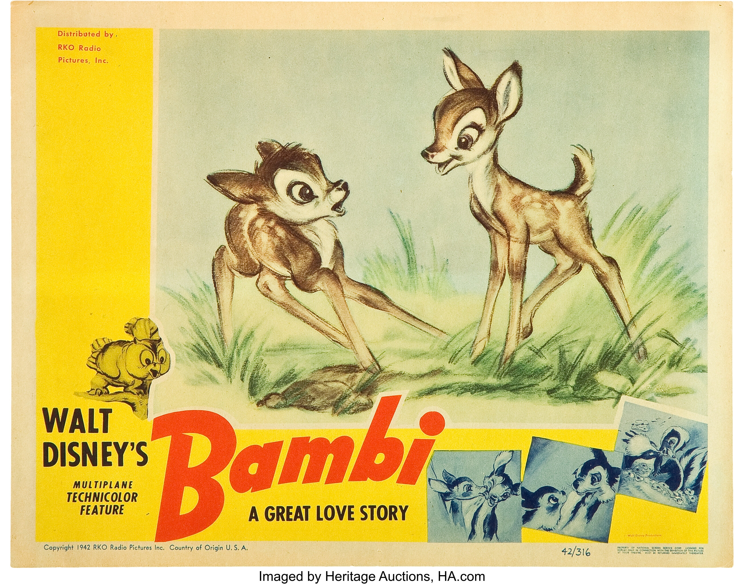 Bambi Color By Number Kit, Hobby Lobby