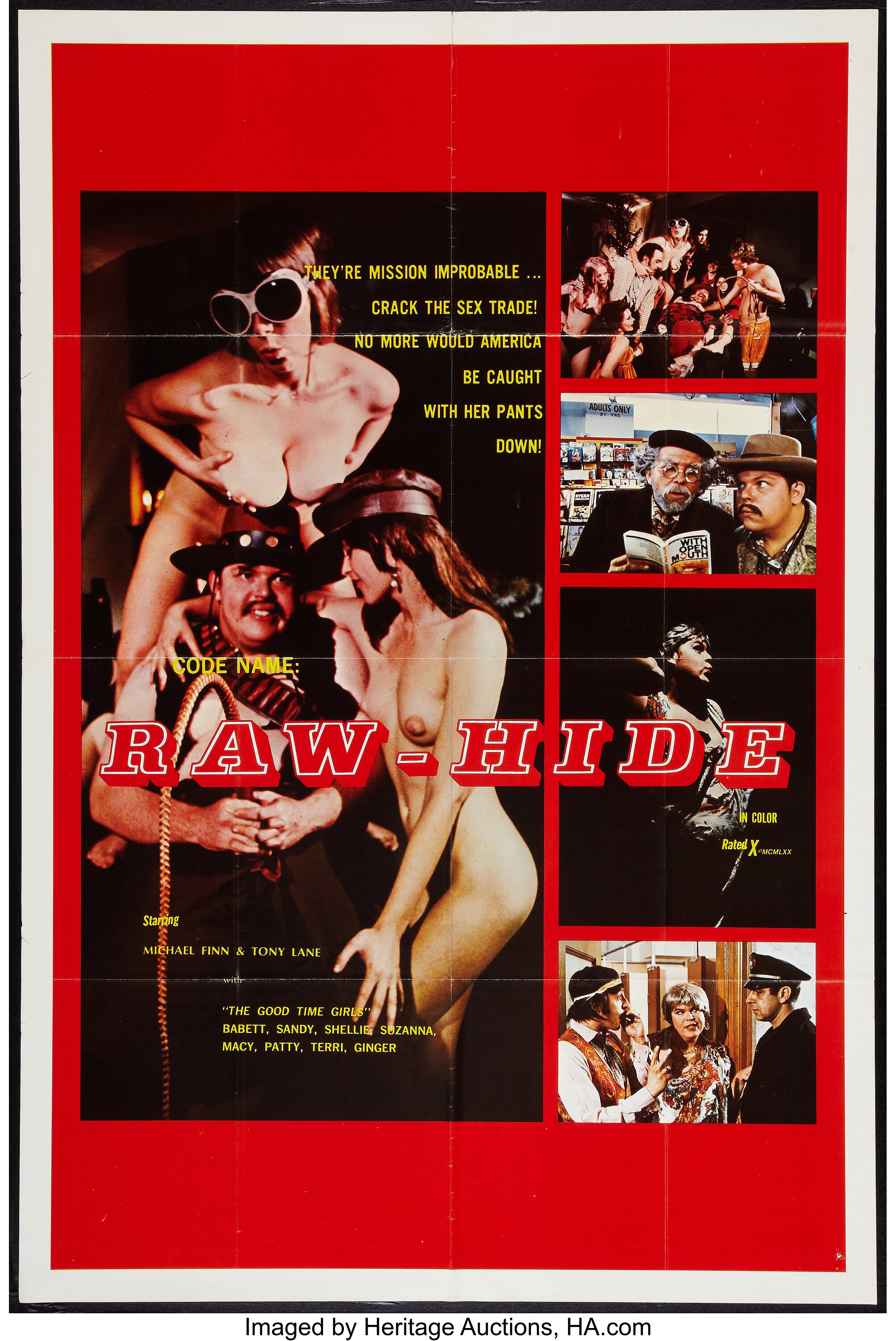 Code Name: Raw-Hide Lot (Danton Film, 1971). One Sheets (3) (27