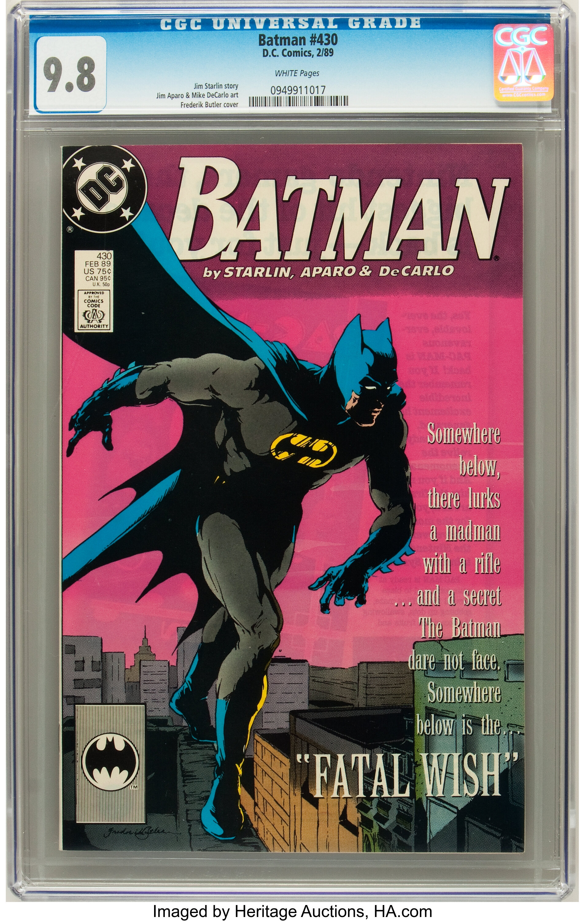 How Much Is Batman #430 Worth? Browse Comic Prices | Heritage Auctions