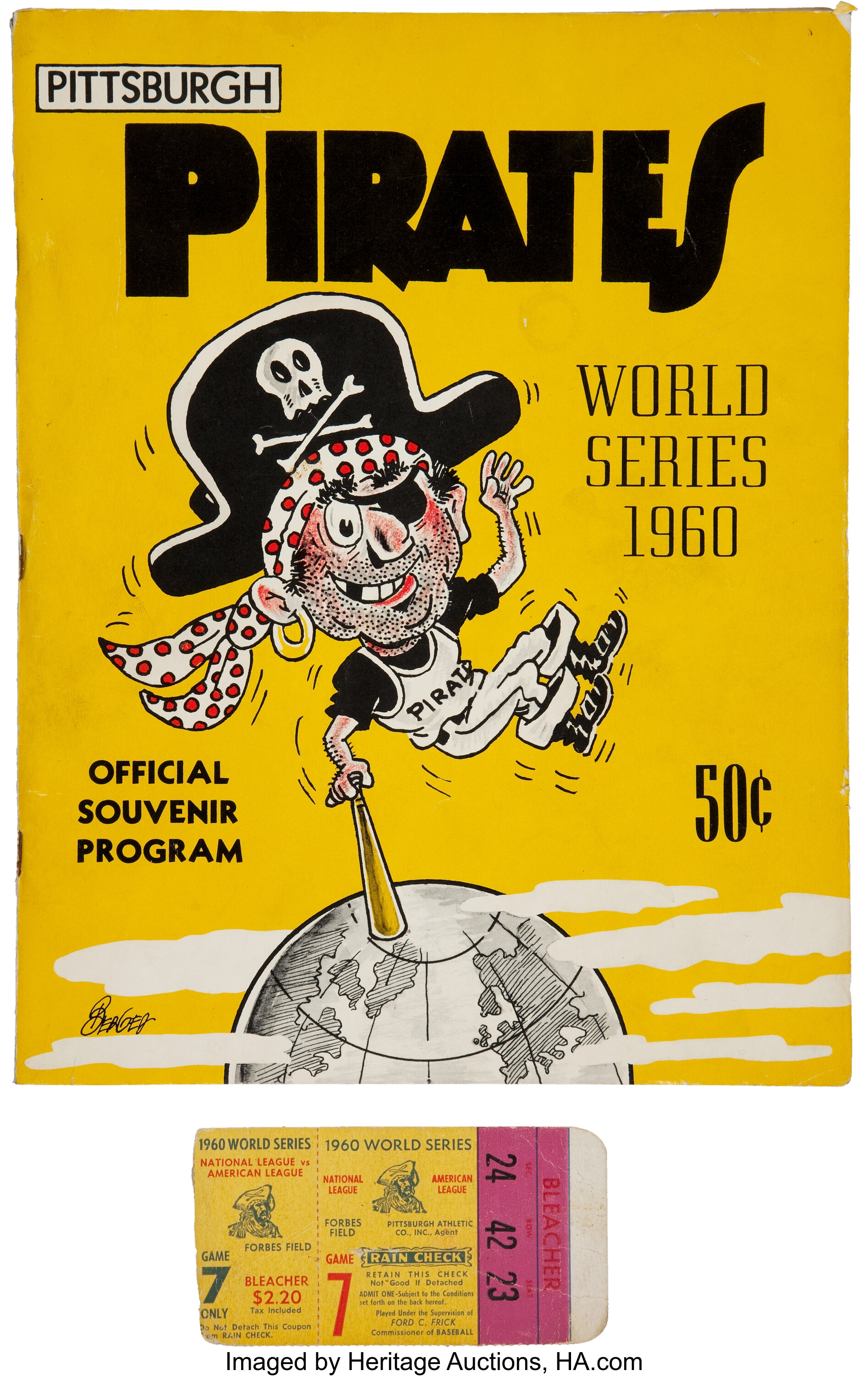 Pittsburgh Pirates World Series Ticket Collection