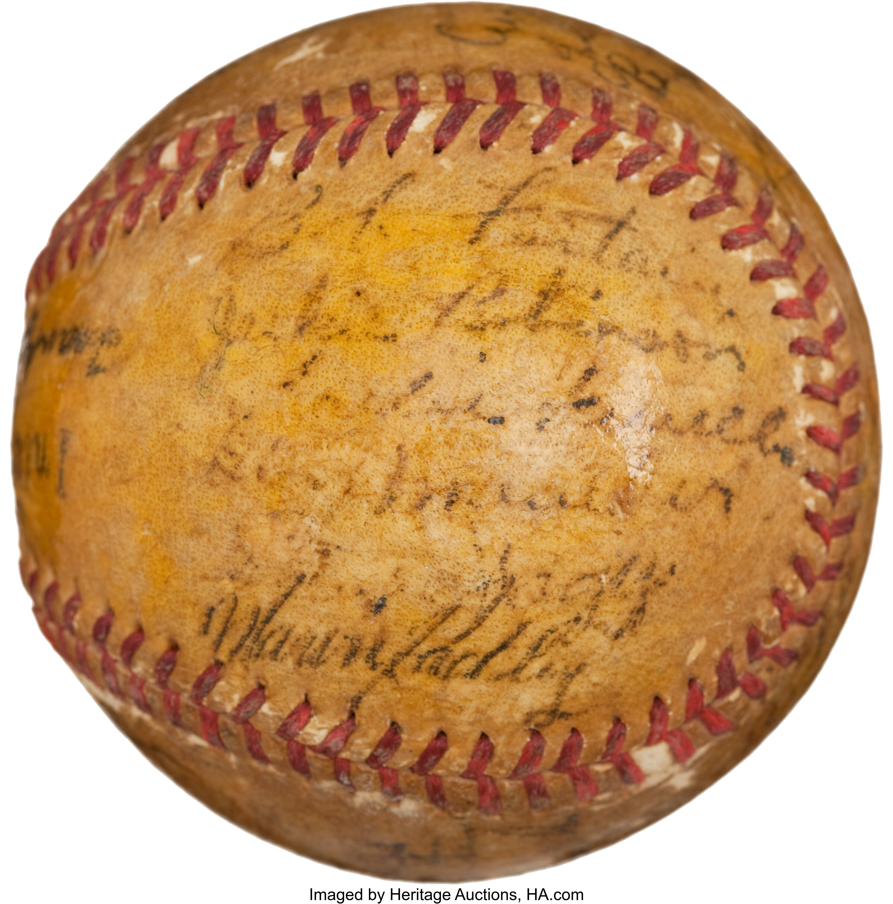 1946 Montreal Royals Team Signed Baseball with Jackie Robinson., Lot  #80795