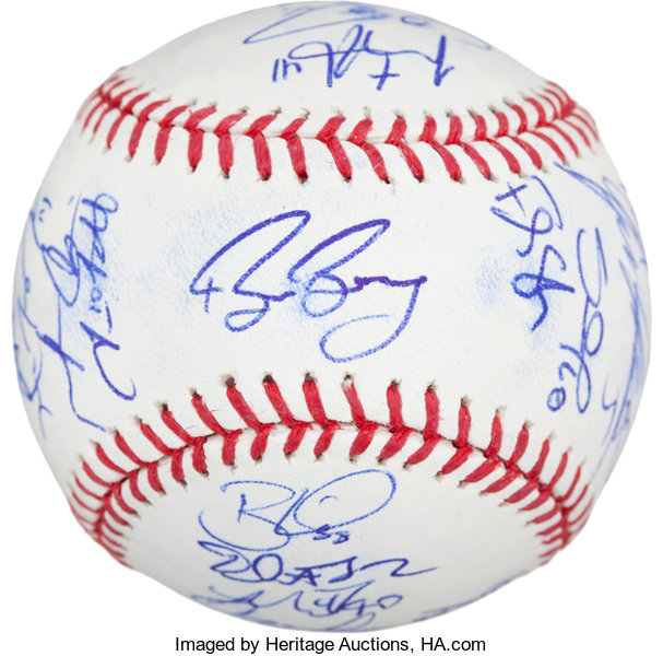 San Francisco Giants 2010 World Series Champions Team Signed Base