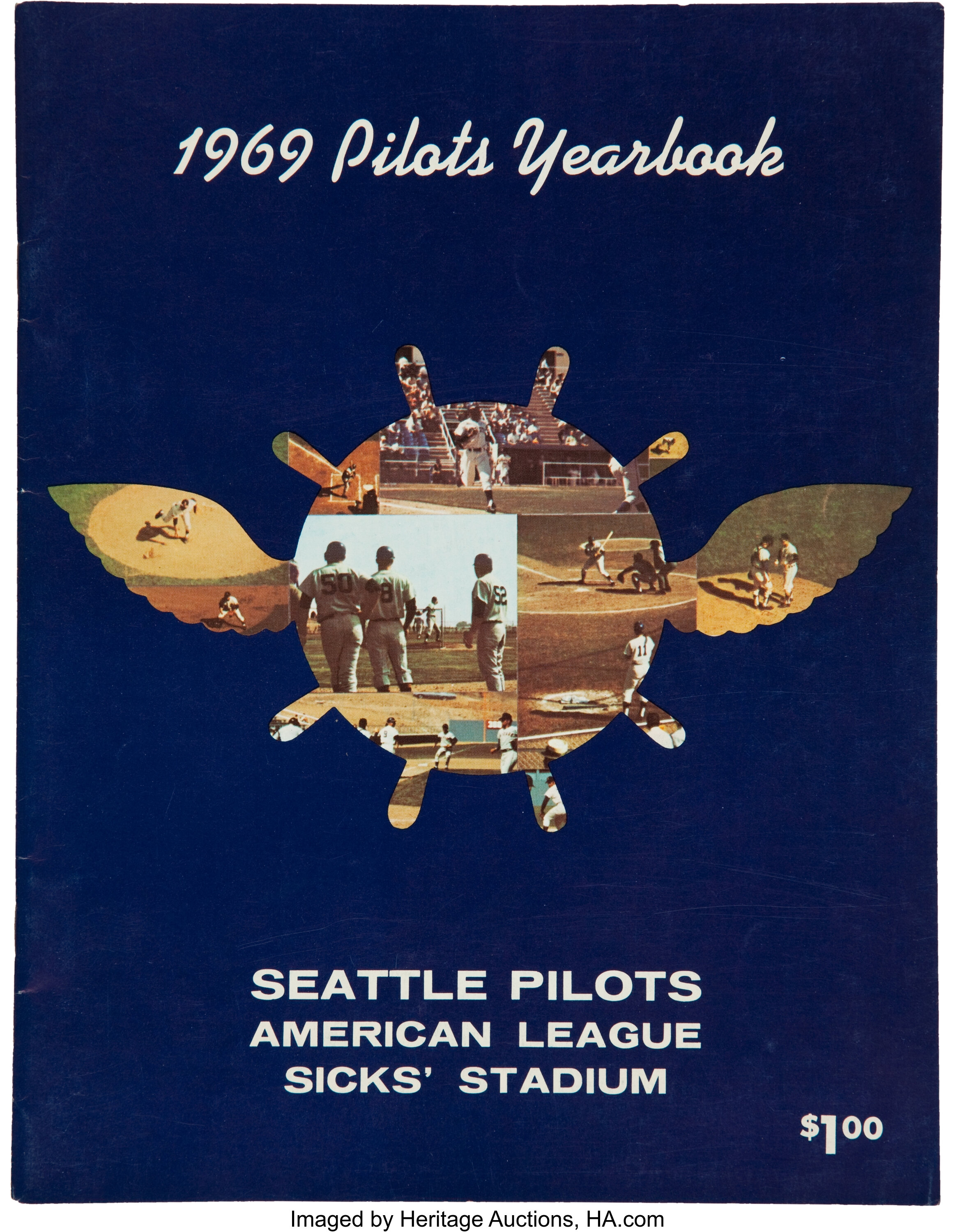 Seattle Pilots Sicks Stadium 1969 Game Photo